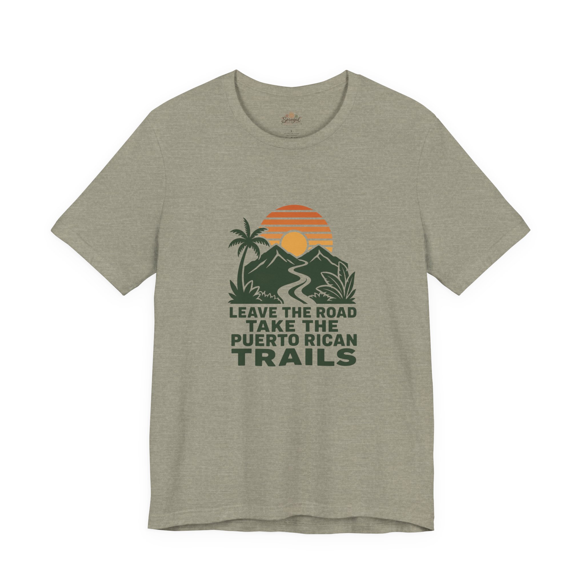 Puerto Rican Trails T-Shirt – Retro Hiking Adventure Tee - Image 4