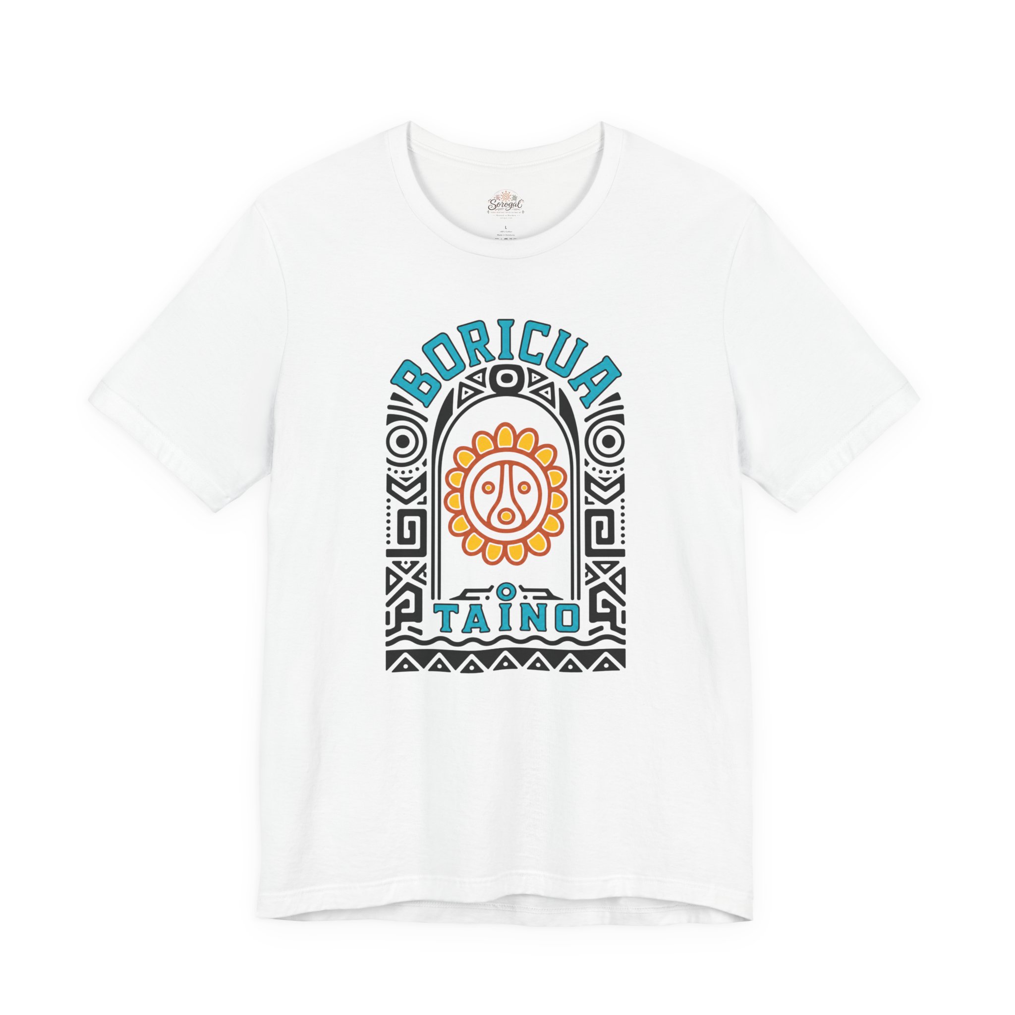 Boricua Taíno Graphic Tee | Puerto Rican Heritage Shirt - Image 2