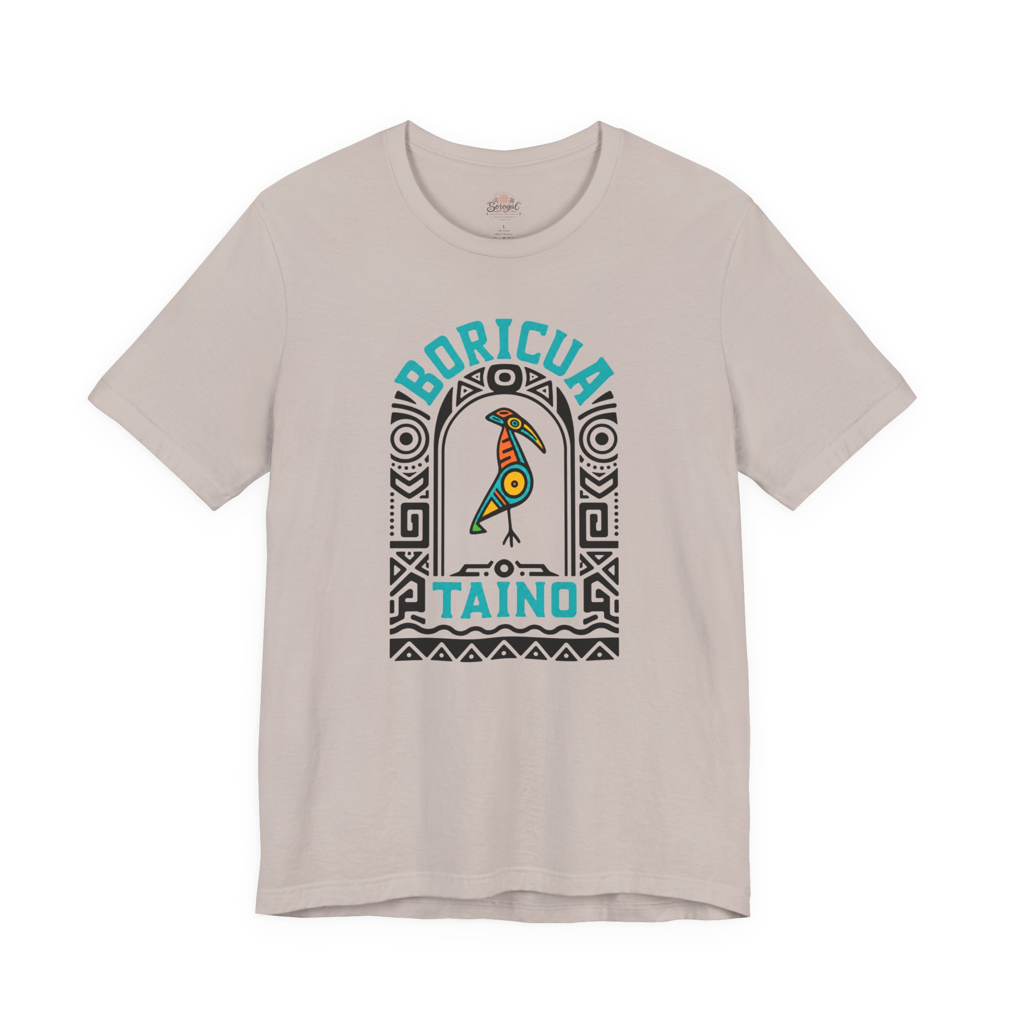 Boricua Taíno Bird Tee | Puerto Rican Indigenous Heritage T-Shirt - Image 8
