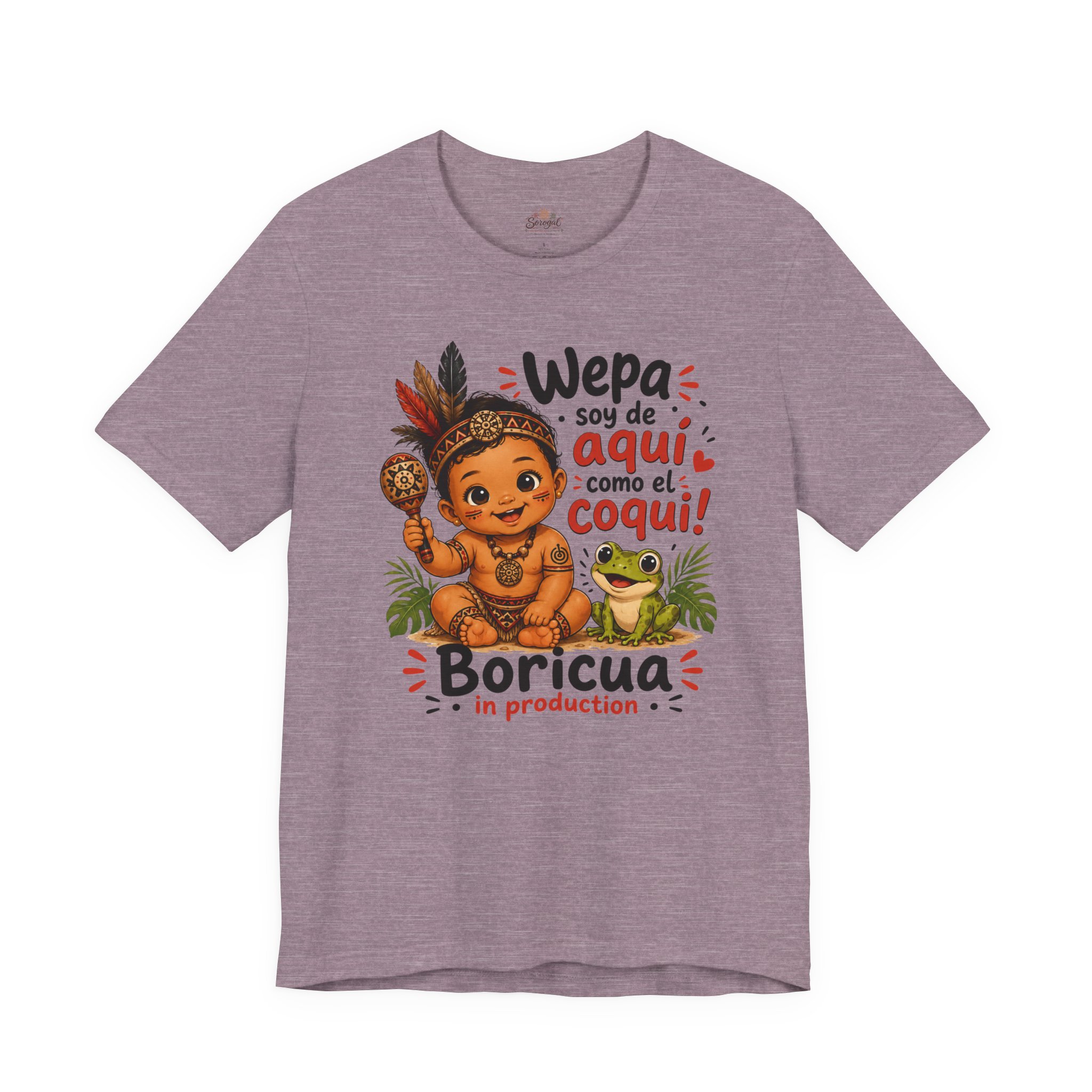 Boricua Baby Boy T-Shirt — Wepa Soy de Aquí Como el Coquí Tee - Image 9