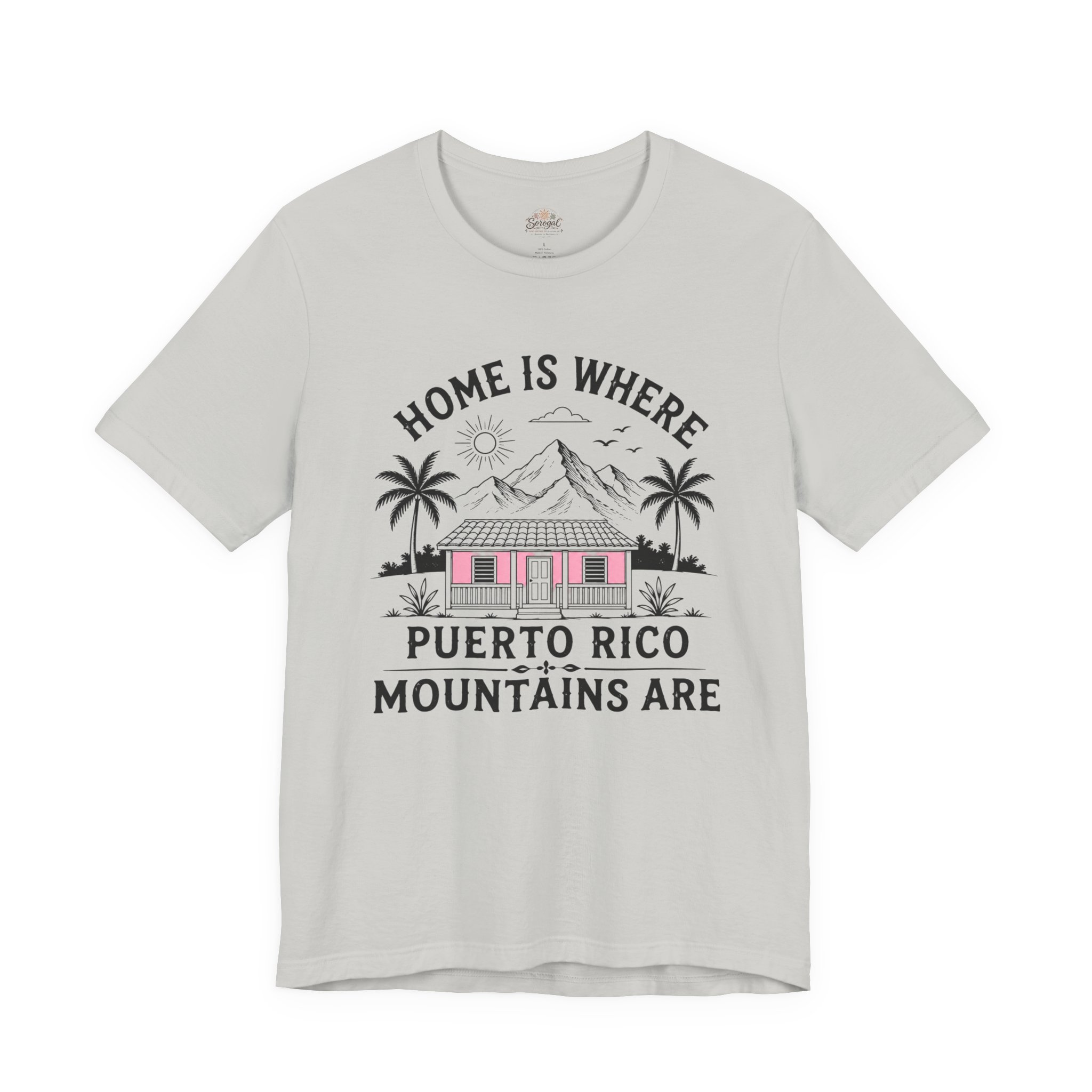 PPuerto Rico Mountains T-Shirt – Home Is Where Puerto Rico Mountains Are - Image 5