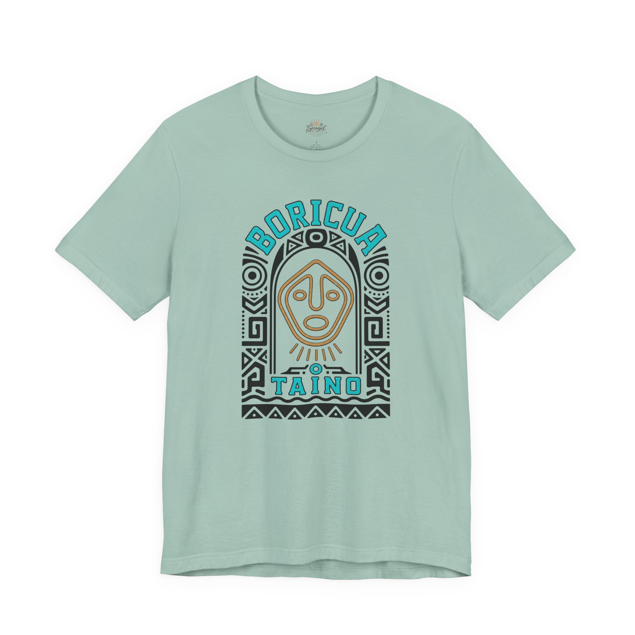 Boricua Taíno T-Shirt — Puerto Rican Heritage Tribal Symbol Tee - Image 5