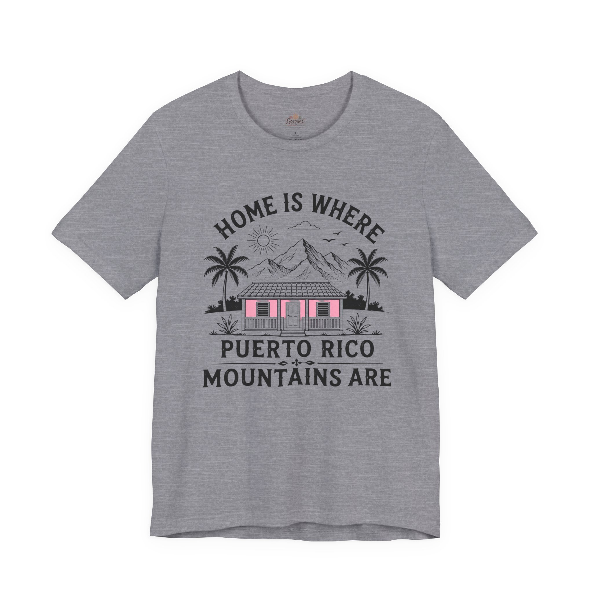 PPuerto Rico Mountains T-Shirt – Home Is Where Puerto Rico Mountains Are - Image 9