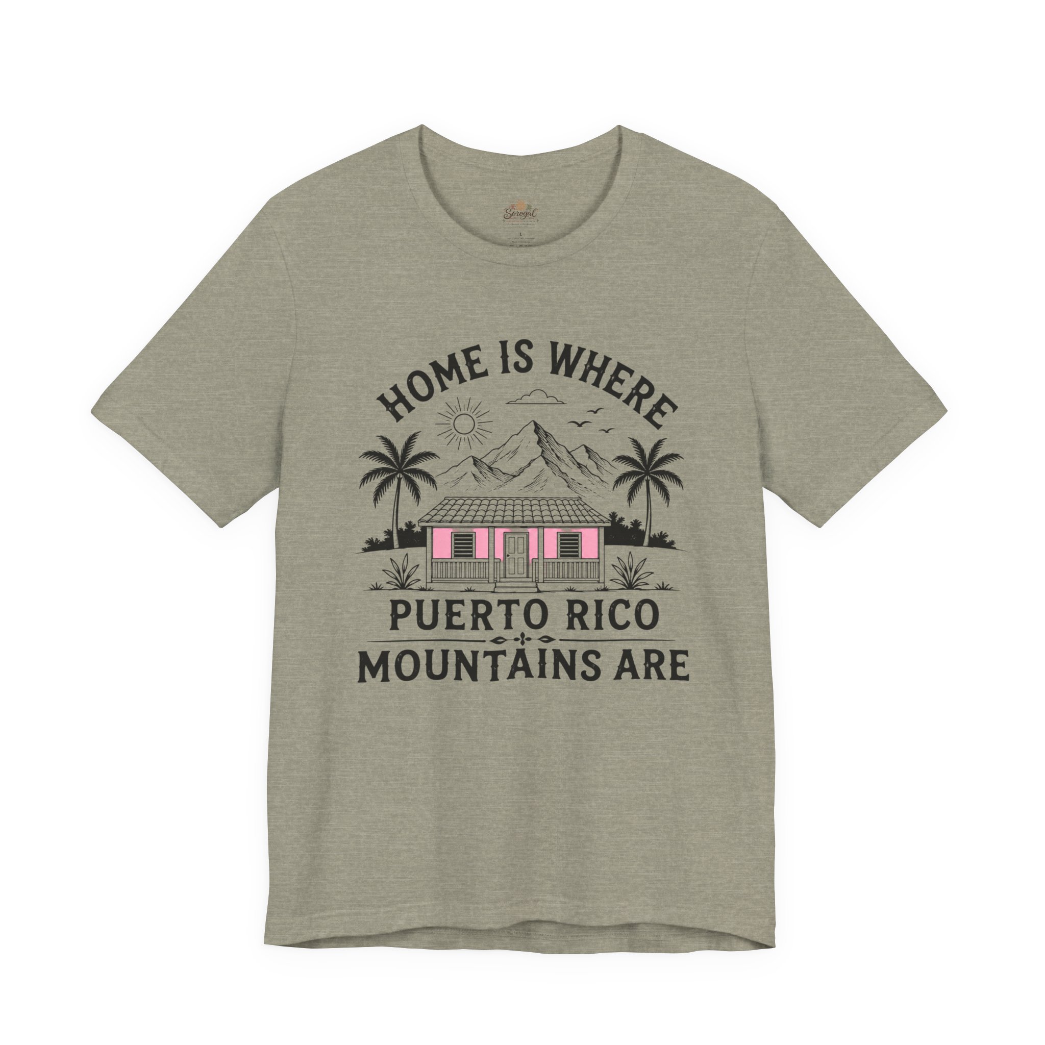 PPuerto Rico Mountains T-Shirt – Home Is Where Puerto Rico Mountains Are - Image 6