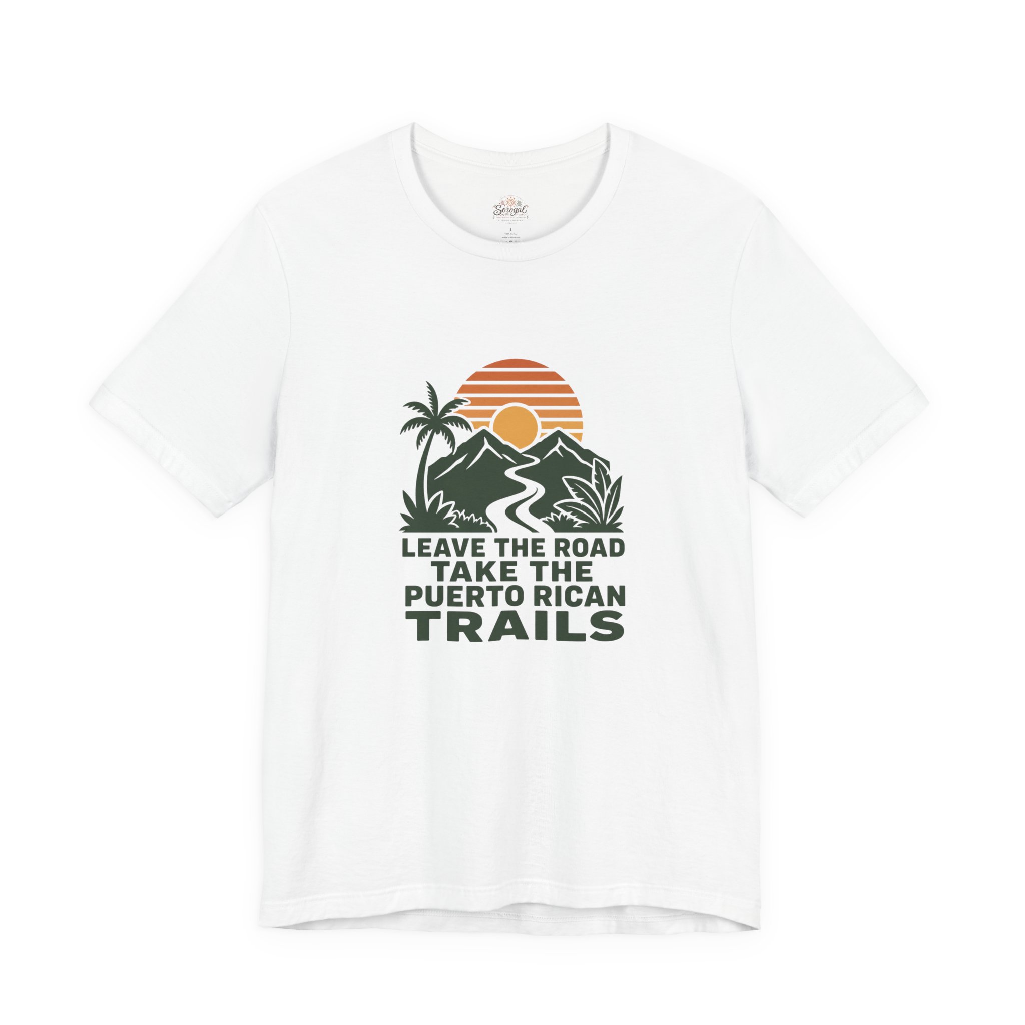 Puerto Rican Trails T-Shirt – Retro Hiking Adventure Tee - Image 2