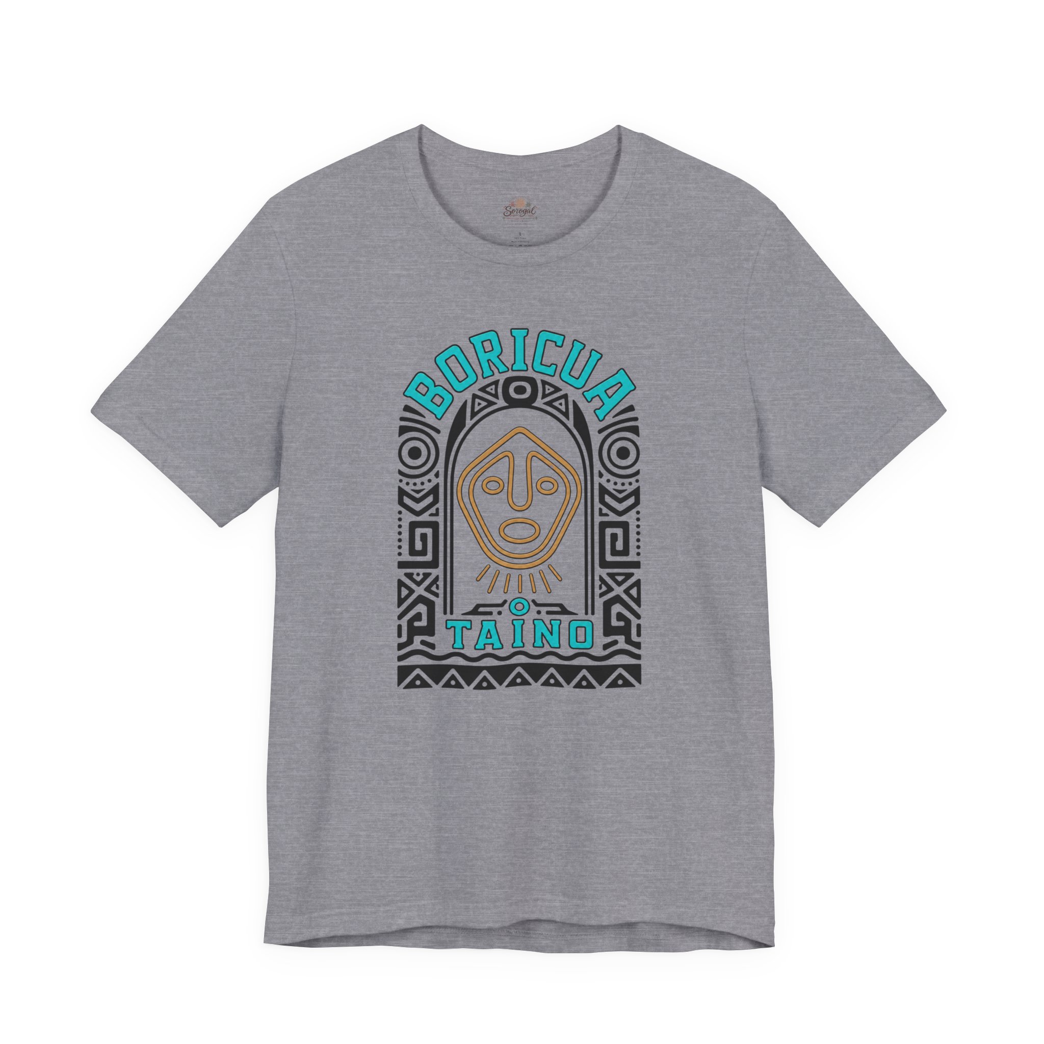Boricua Taíno T-Shirt — Puerto Rican Heritage Tribal Symbol Tee - Image 7
