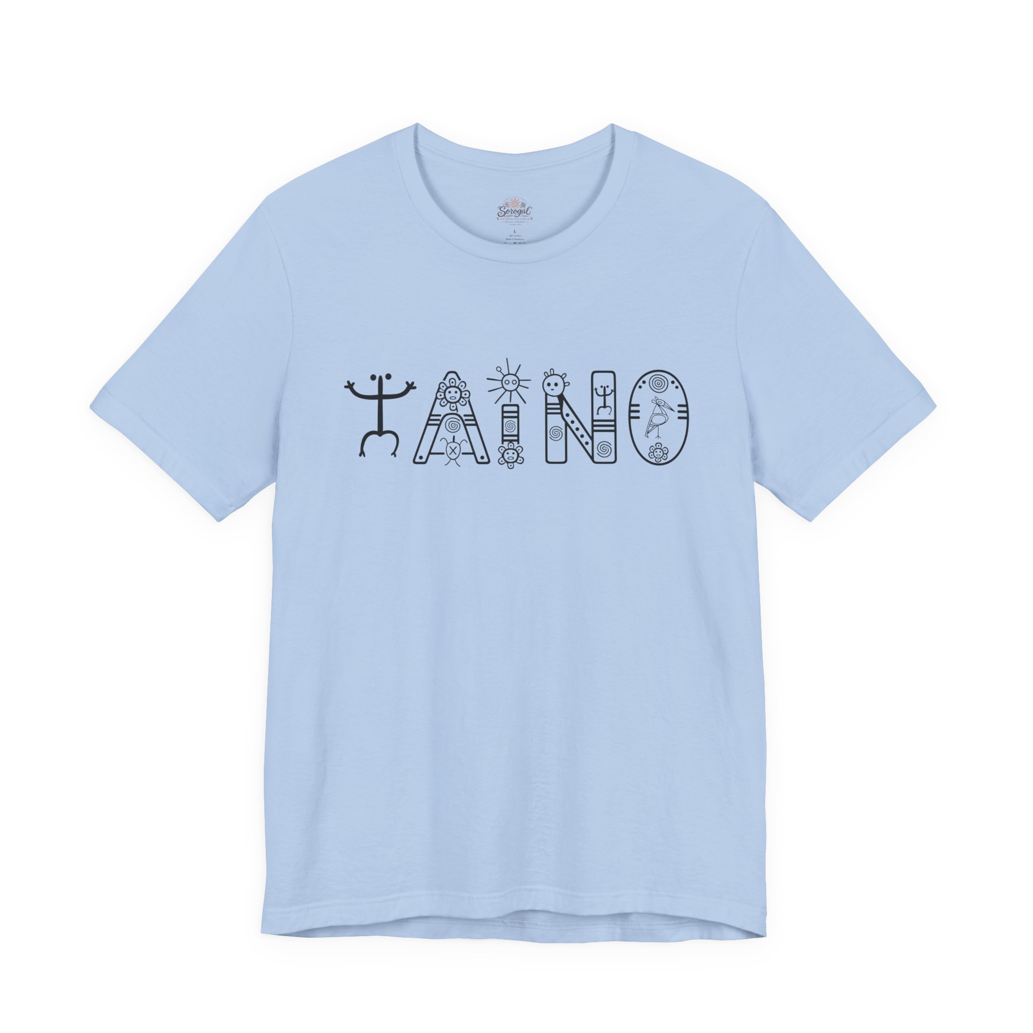Taíno Tribal Glyphs T-Shirt — Puerto Rican Heritage Graphic Tee - Image 7