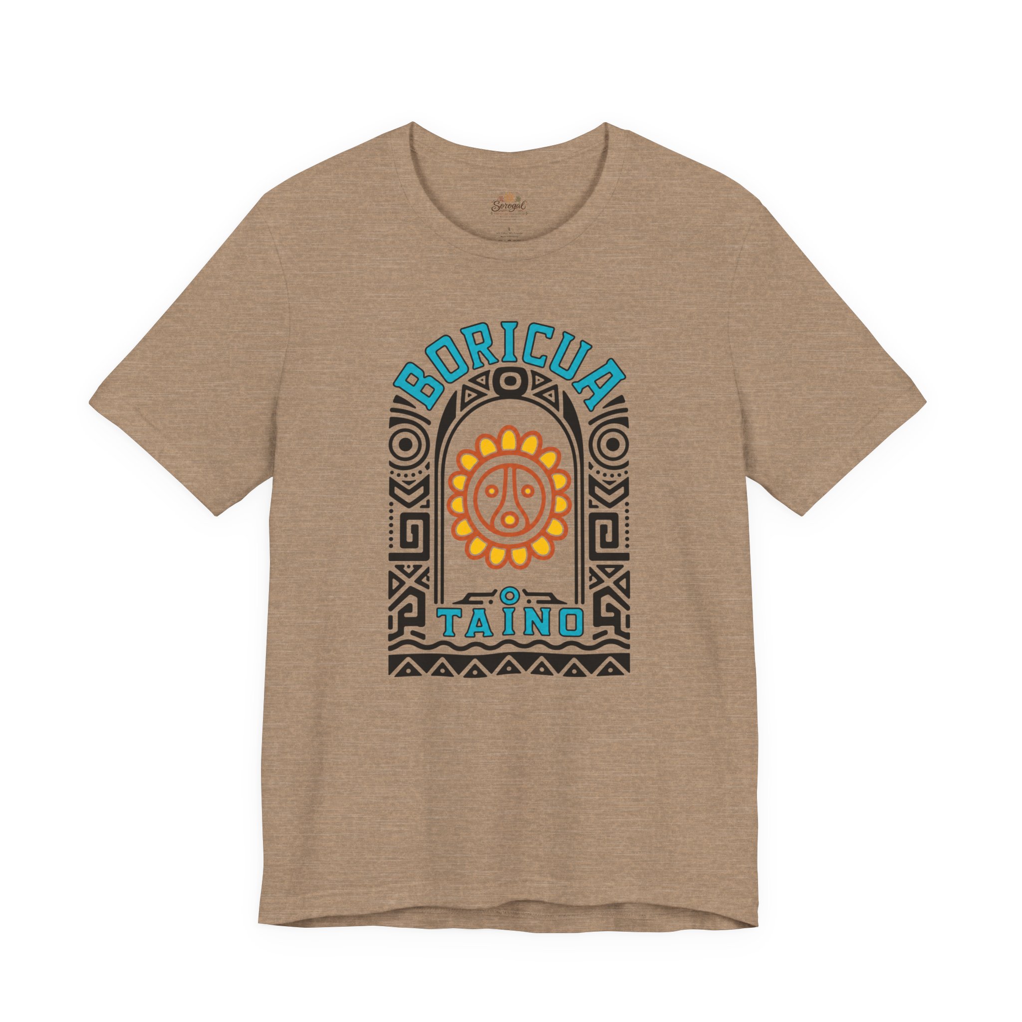 Boricua Taíno Graphic Tee | Puerto Rican Heritage Shirt - Image 3