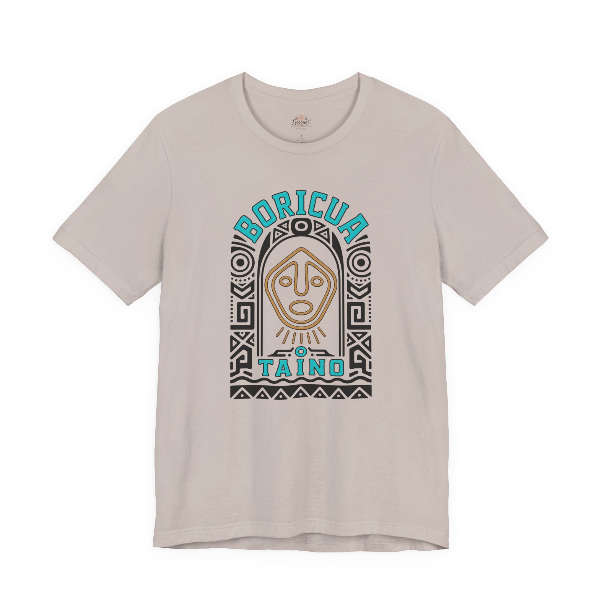 Boricua Taíno T-Shirt — Puerto Rican Heritage Tribal Symbol Tee - Image 4