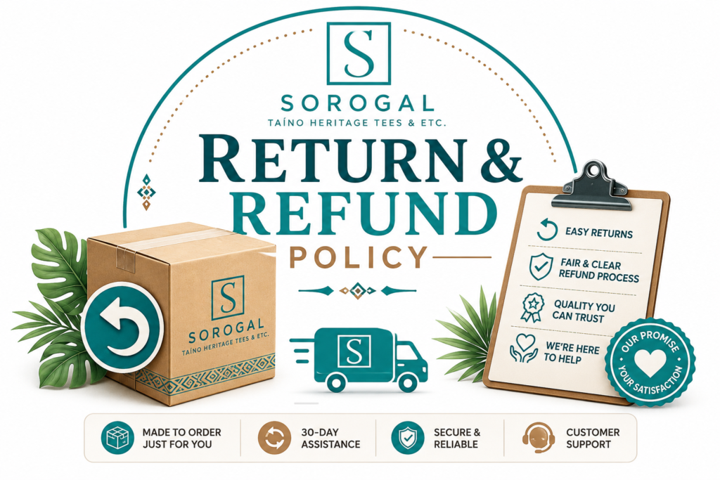 Return & Refund Policy | Sorogal
