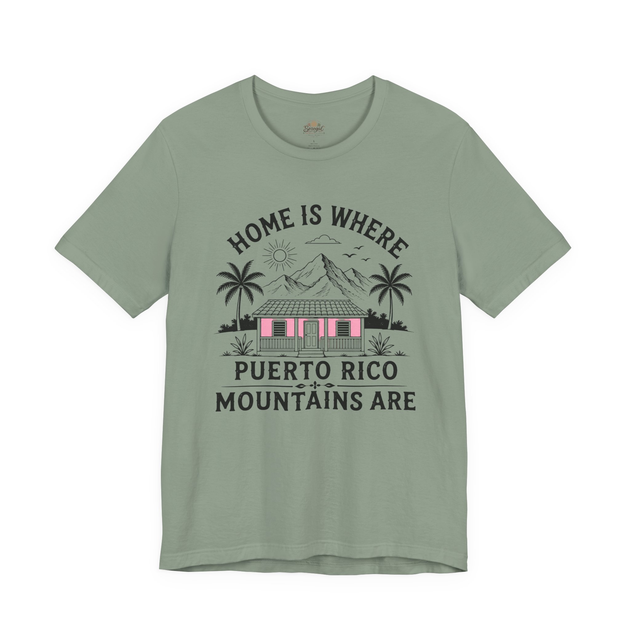 PPuerto Rico Mountains T-Shirt – Home Is Where Puerto Rico Mountains Are - Image 7