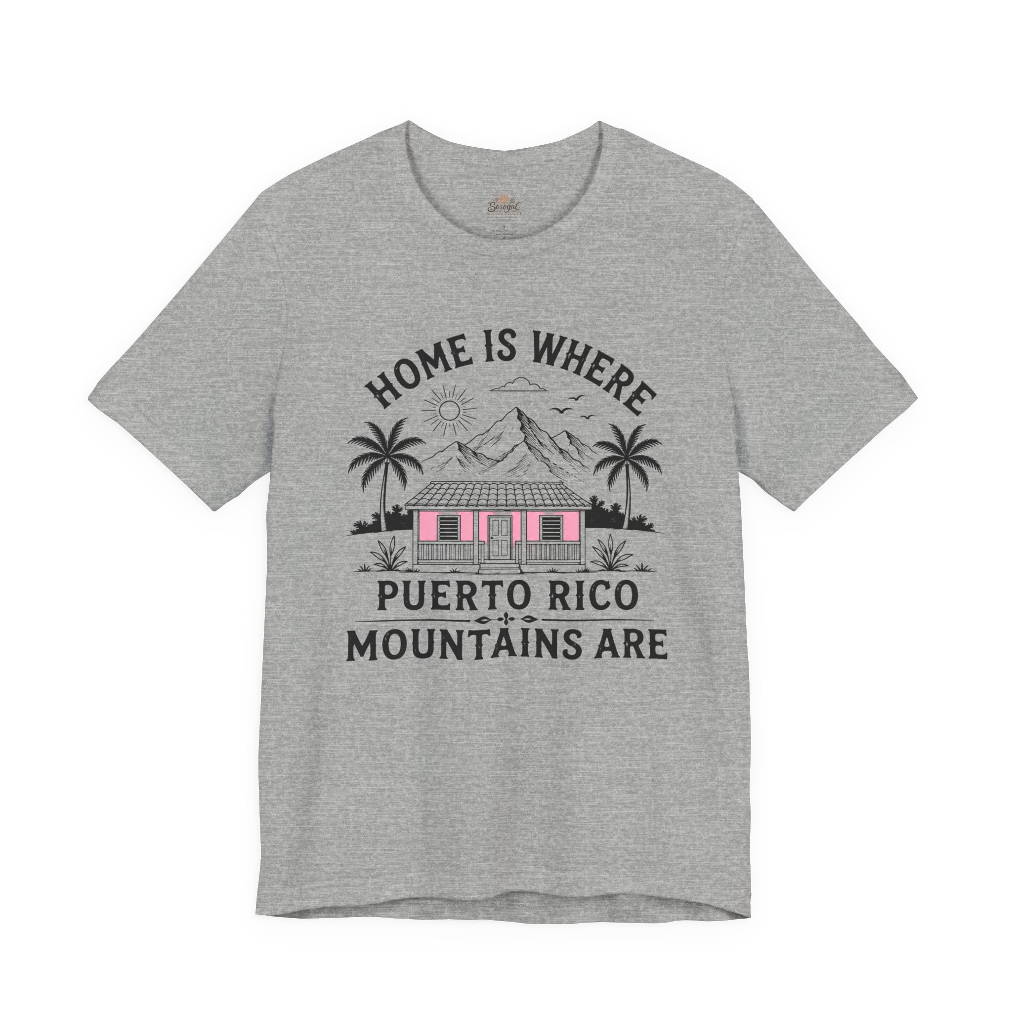 PPuerto Rico Mountains T-Shirt – Home Is Where Puerto Rico Mountains Are - Image 8