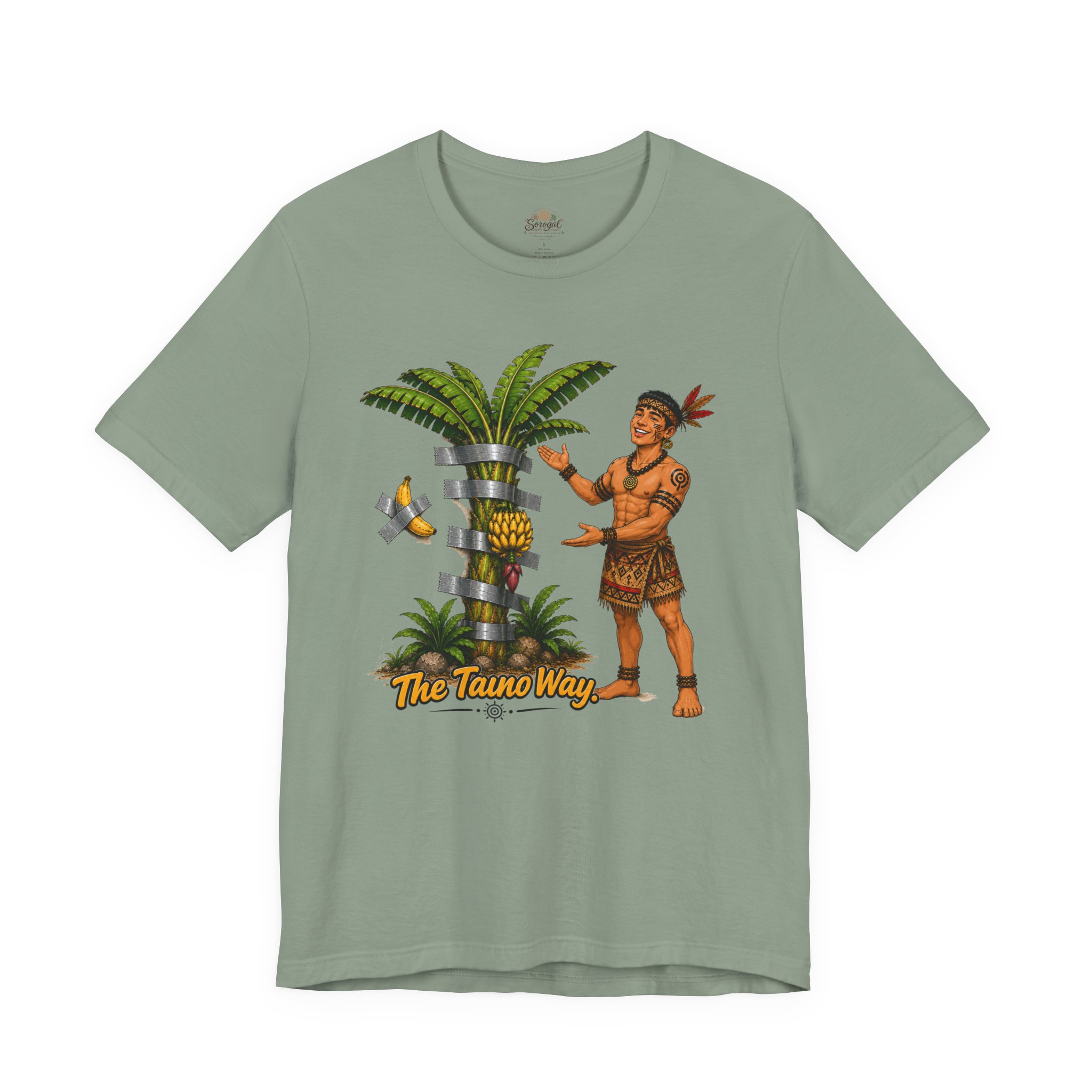 The Taíno Way T-Shirt — Funny Native Caribbean Illustration Tee - Image 6