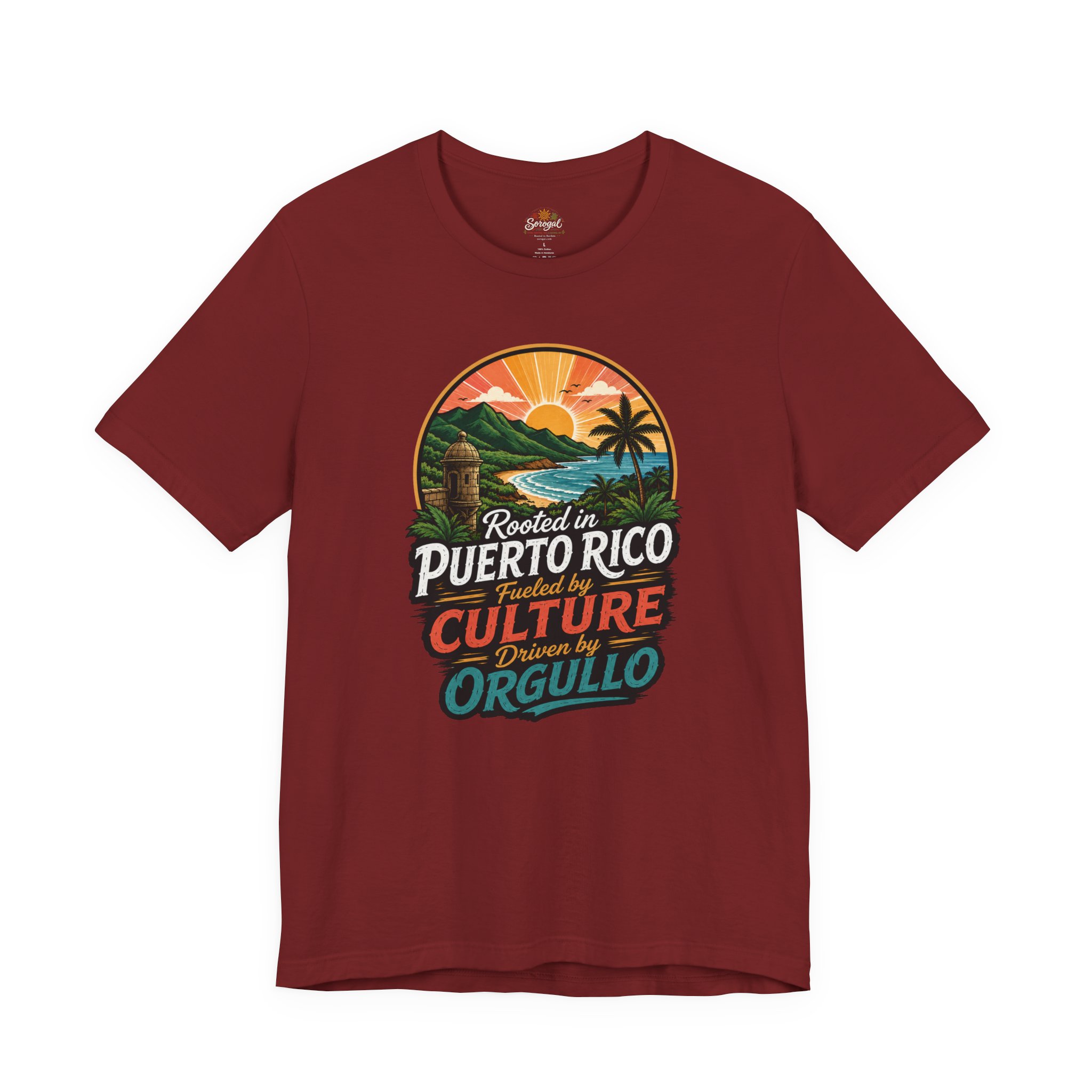 Puerto Rico Pride T-Shirt — Rooted in Puerto Rico Fueled by Culture Graphic Tee - Image 11