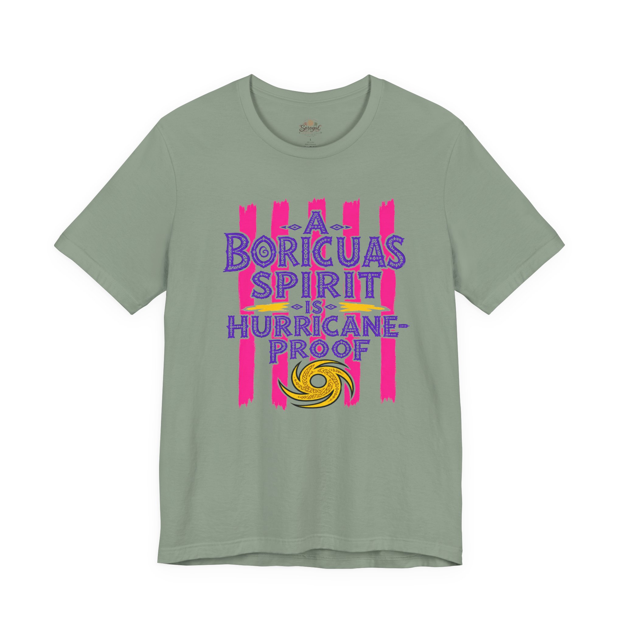 Boricua Spirit T-Shirt | Hurricane-Proof Puerto Rican Pride - Image 3