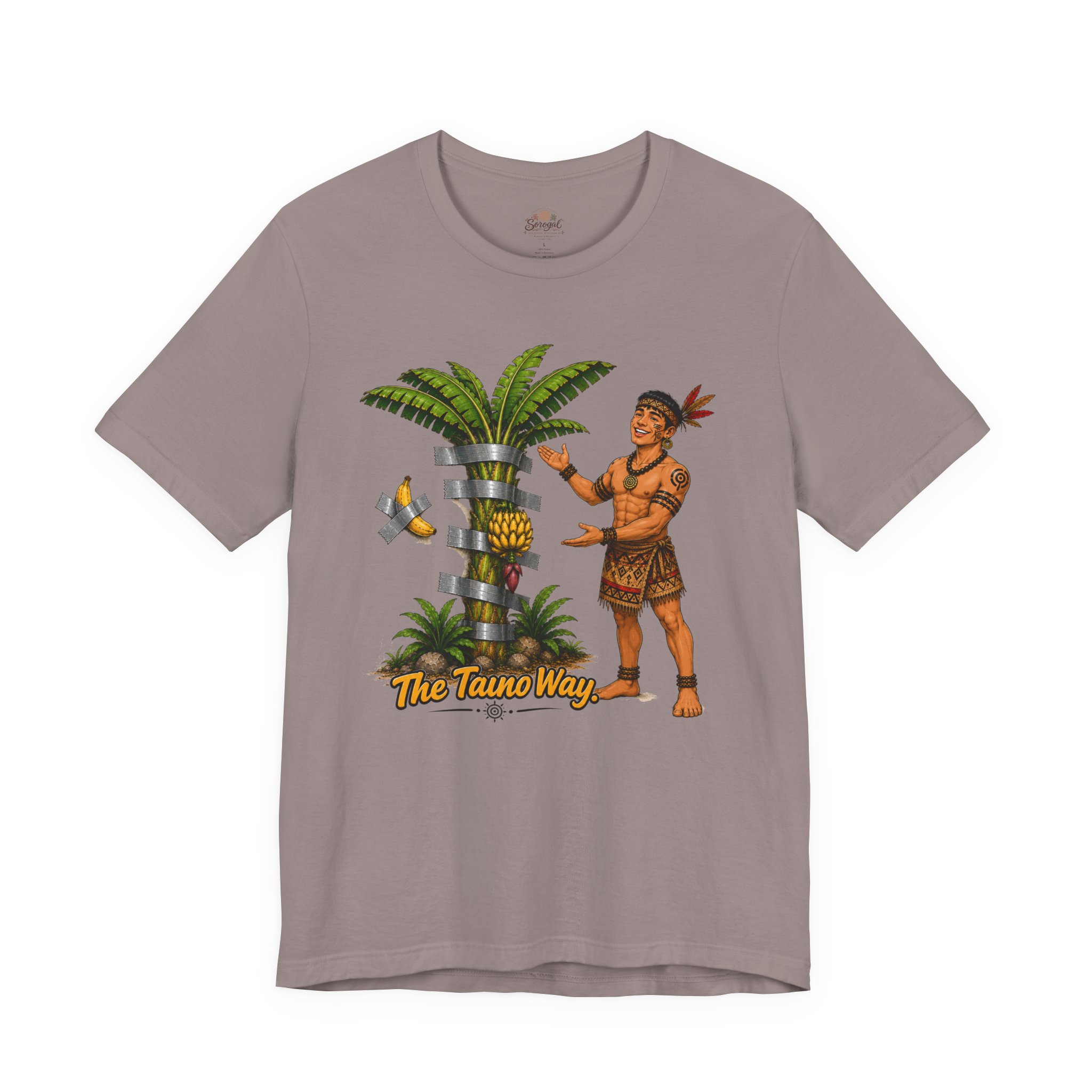 The Taíno Way T-Shirt — Funny Native Caribbean Illustration Tee - Image 3