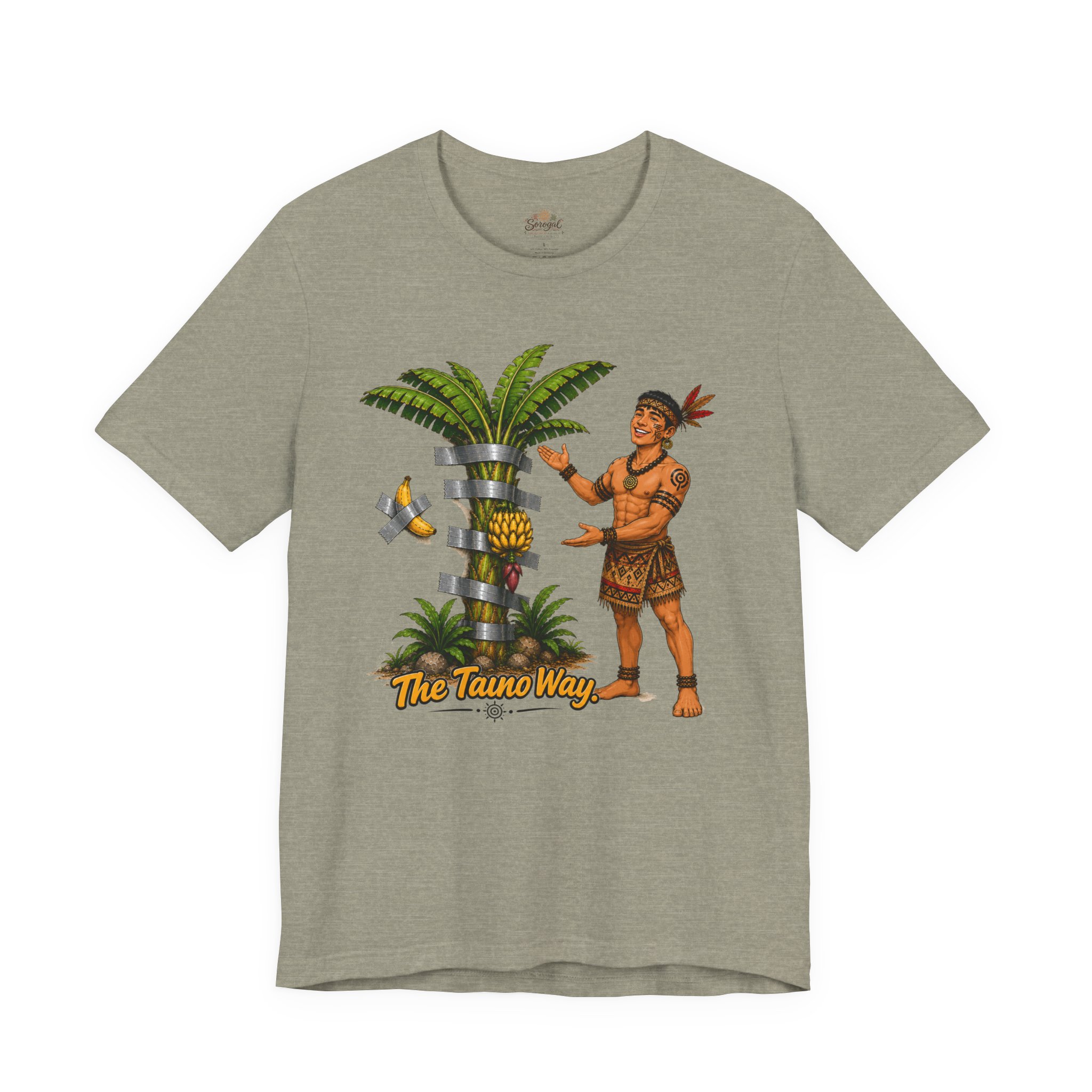 The Taíno Way T-Shirt — Funny Native Caribbean Illustration Tee - Image 5