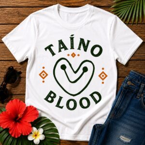 Taíno Blood T-Shirt | Puerto Rican Heritage Tee