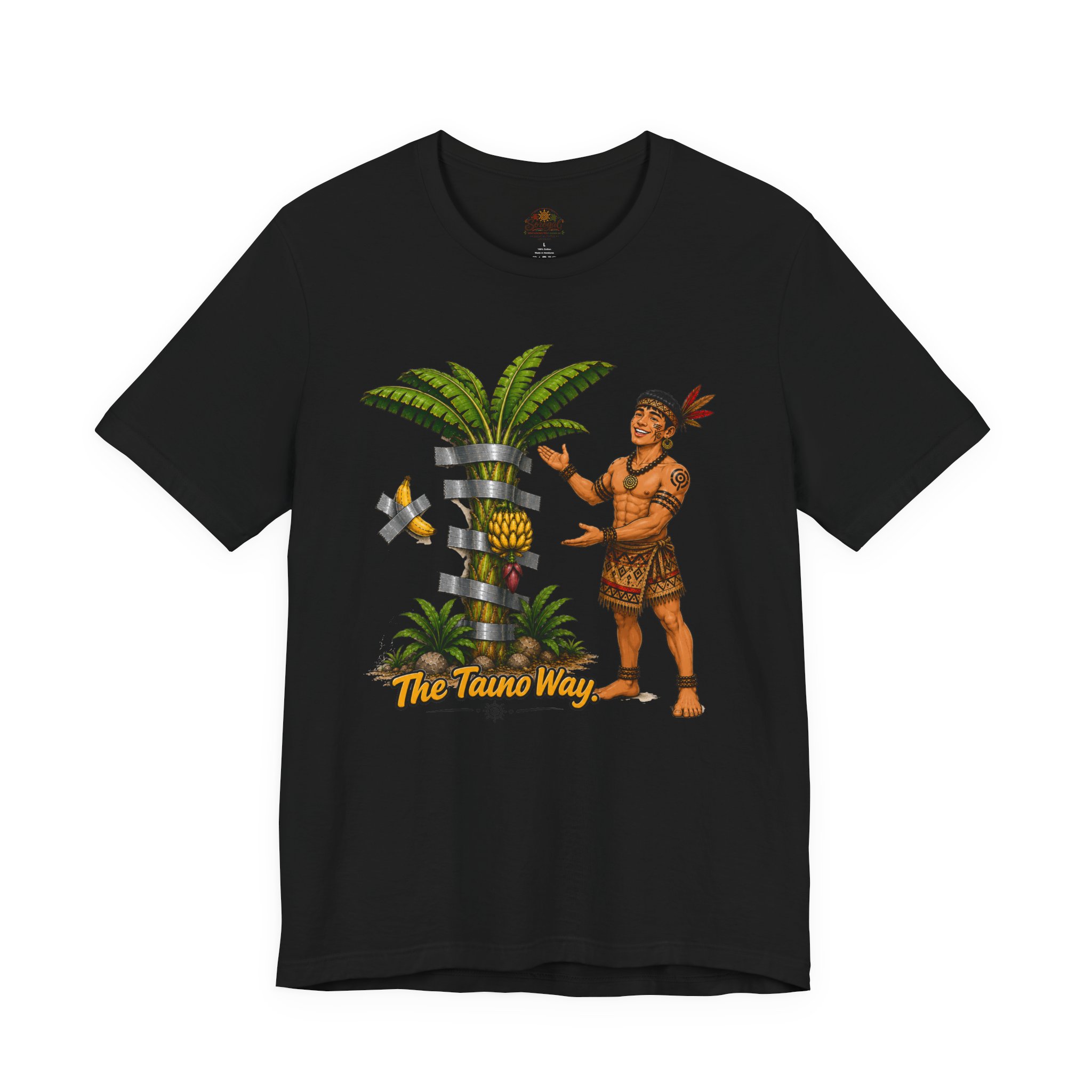The Taíno Way T-Shirt — Funny Native Caribbean Illustration Tee - Image 4