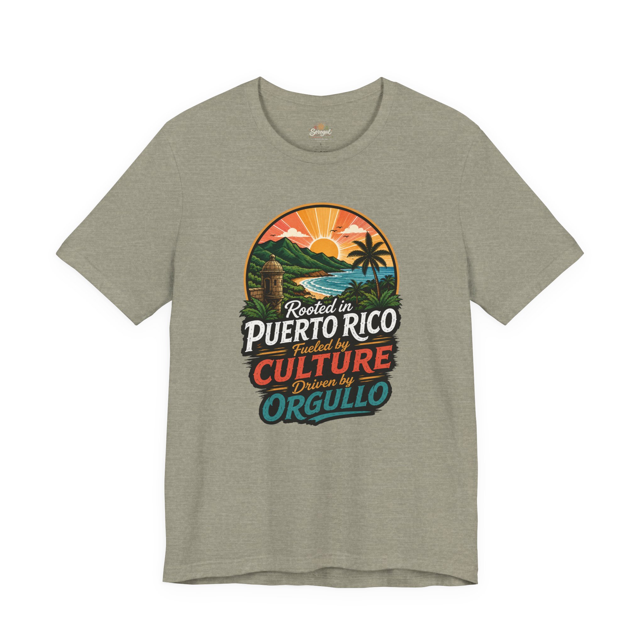 Puerto Rico Pride T-Shirt — Rooted in Puerto Rico Fueled by Culture Graphic Tee - Image 5