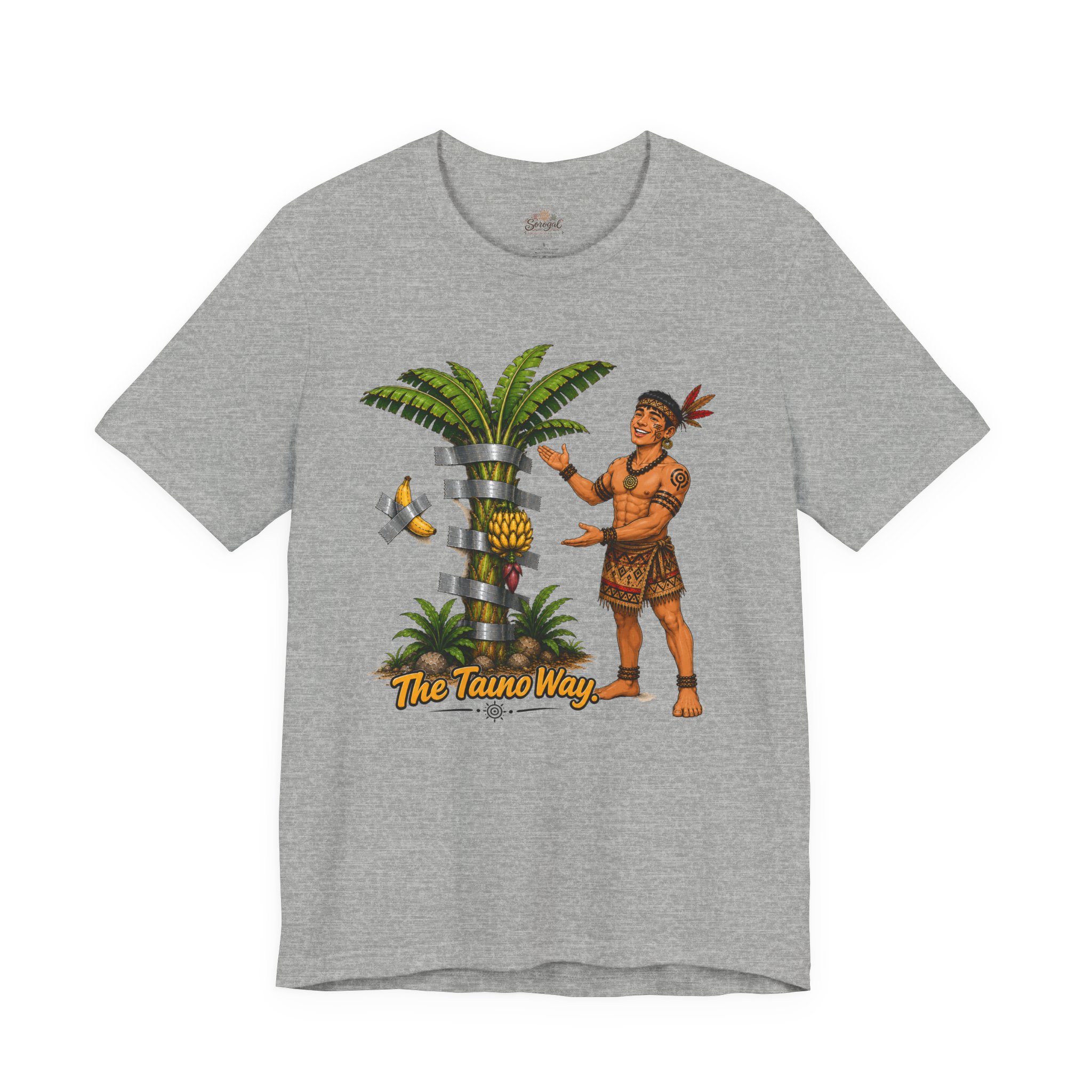 The Taíno Way T-Shirt — Funny Native Caribbean Illustration Tee - Image 7