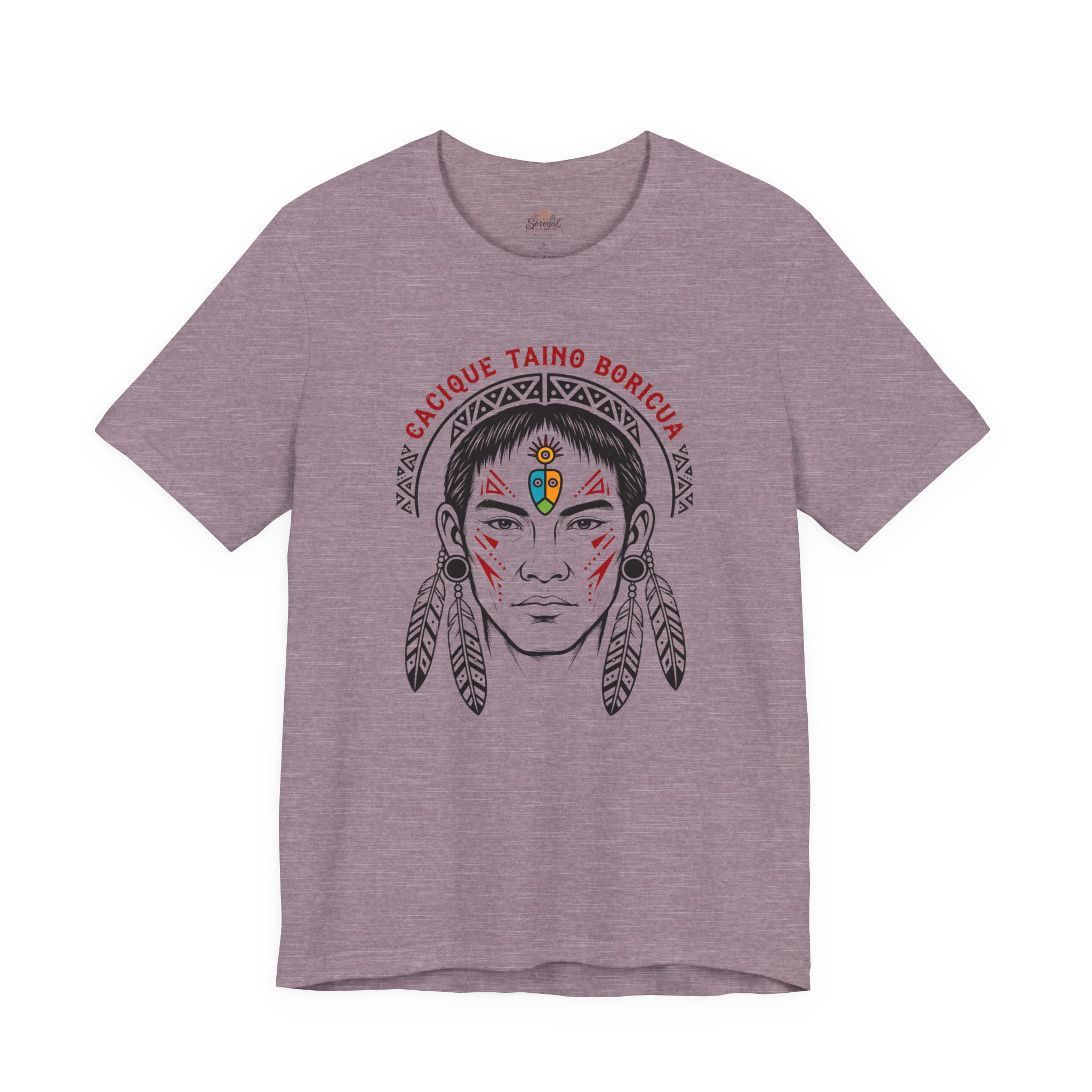 Cacique Taíno Boricua T-Shirt — Puerto Rican Indigenous Heritage Graphic Tee - Image 9
