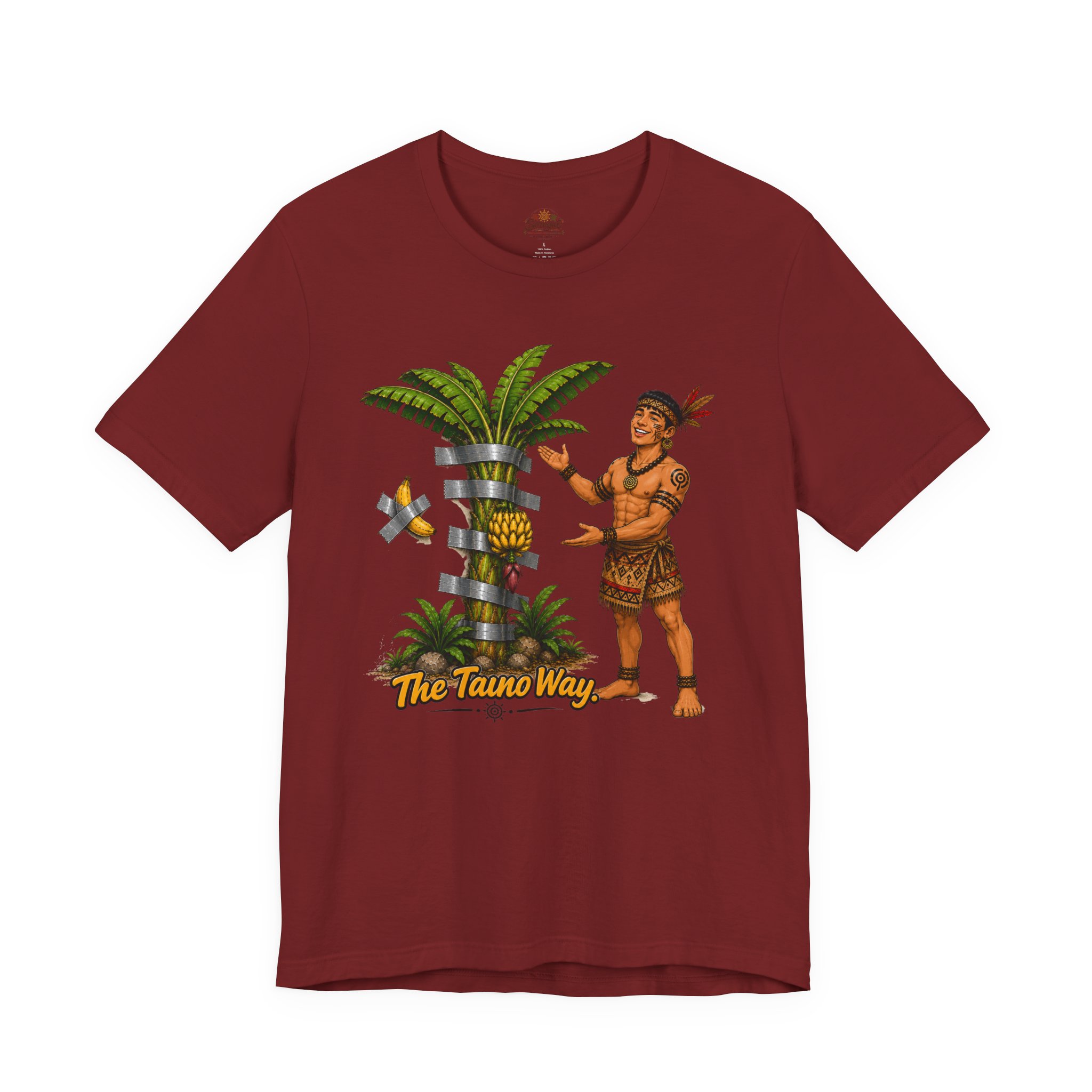 The Taíno Way T-Shirt — Funny Native Caribbean Illustration Tee - Image 12
