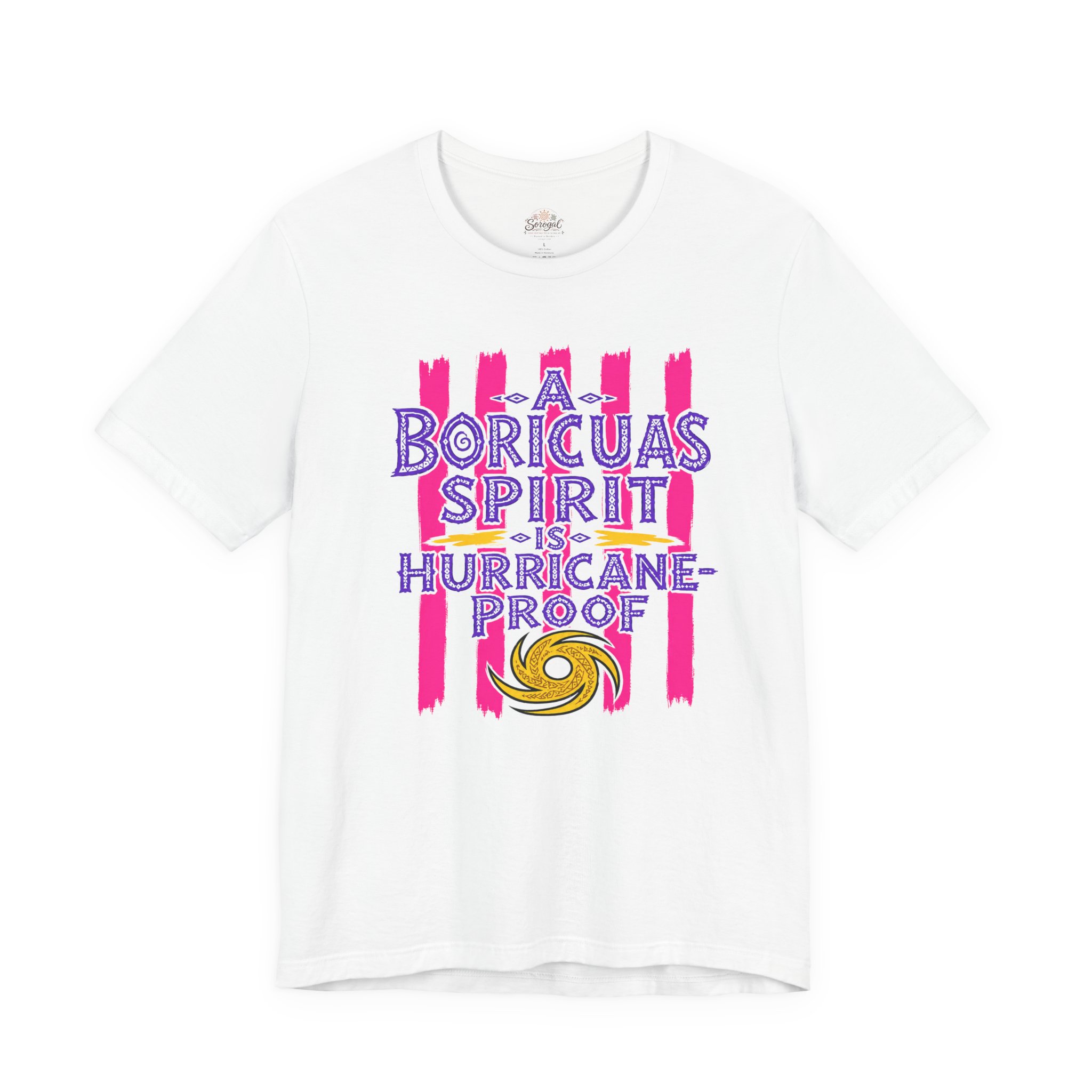Boricua Spirit T-Shirt | Hurricane-Proof Puerto Rican Pride - Image 2