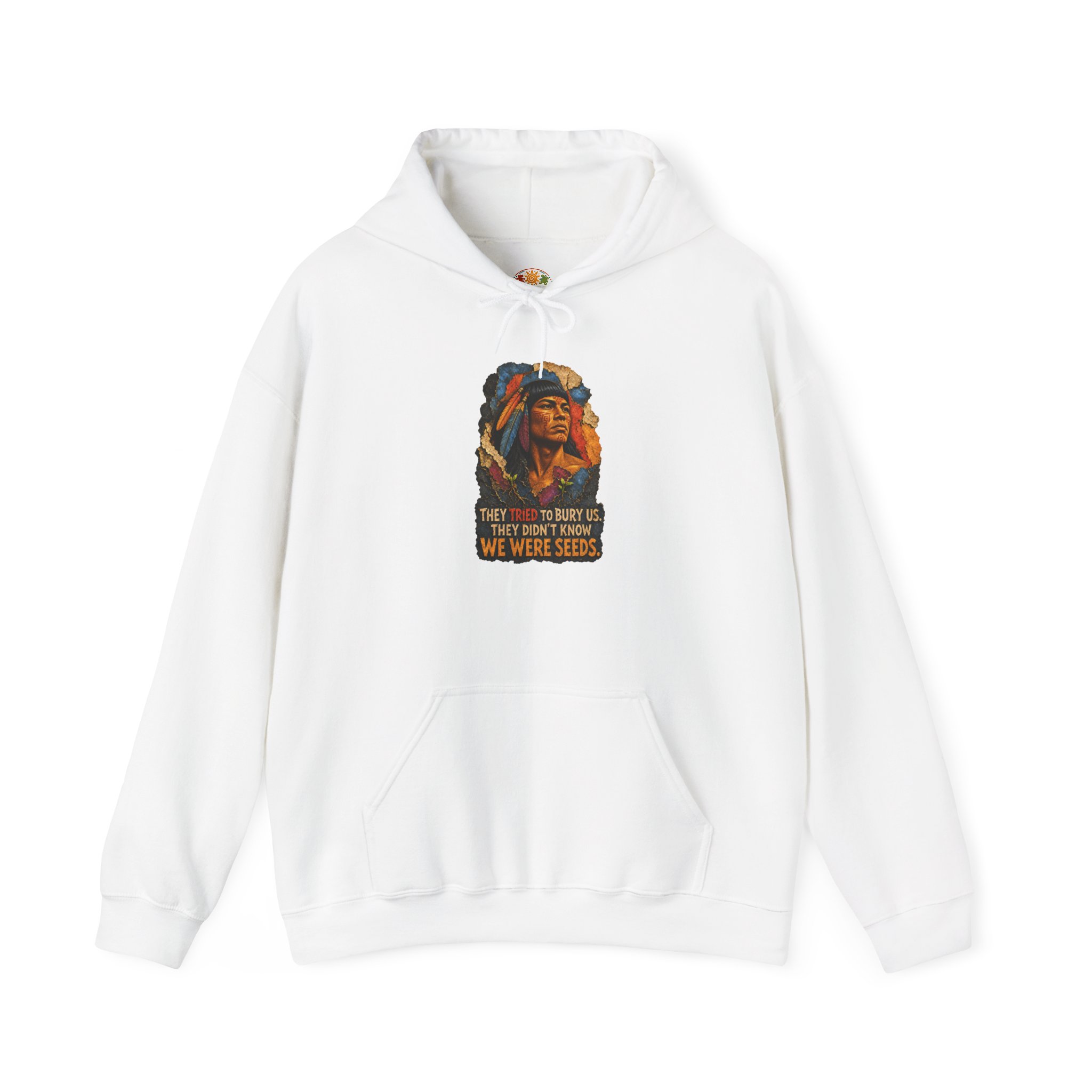 We Were Seeds Taíno Hoodie – Borikén Heritage Design - Image 4