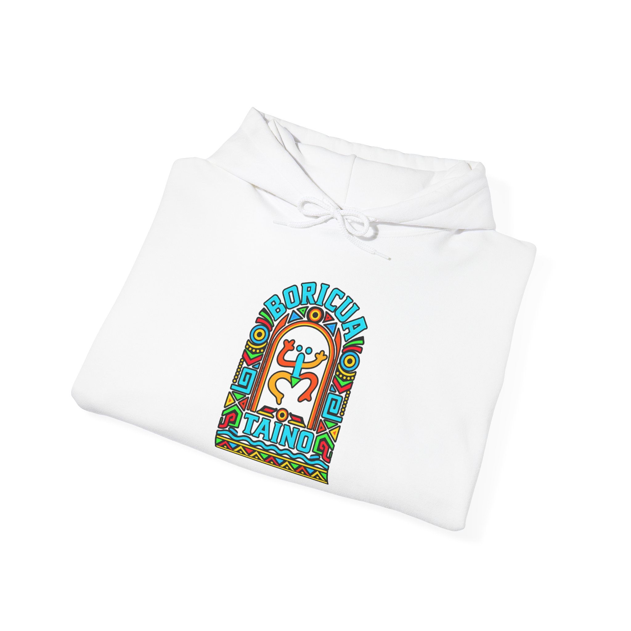 Boricua Taíno Hoodie – Colorful Puerto Rican Heritage Design - Image 7
