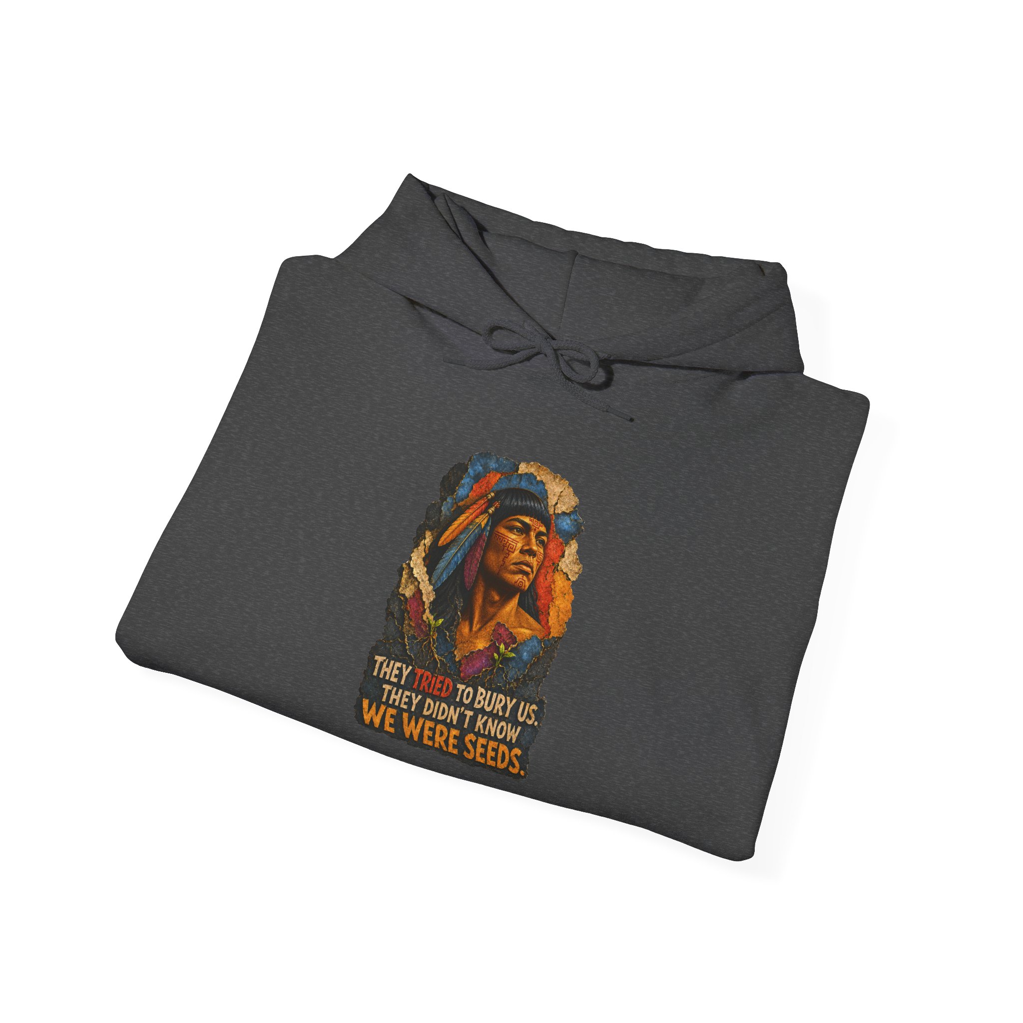 We Were Seeds Taíno Hoodie – Borikén Heritage Design - Image 35