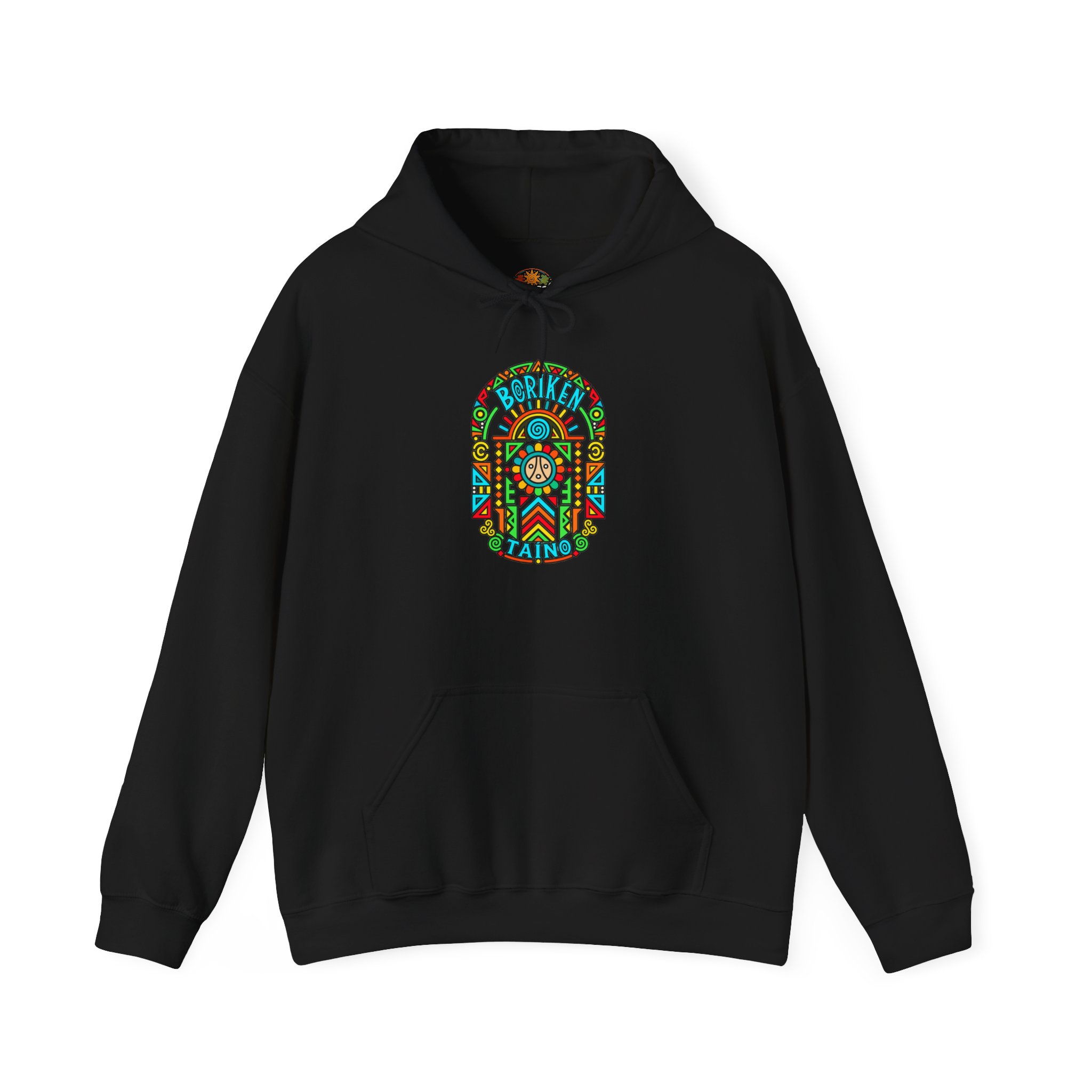 Borikén Taíno Hoodie – Colorful Puerto Rican Heritage Design - Image 11