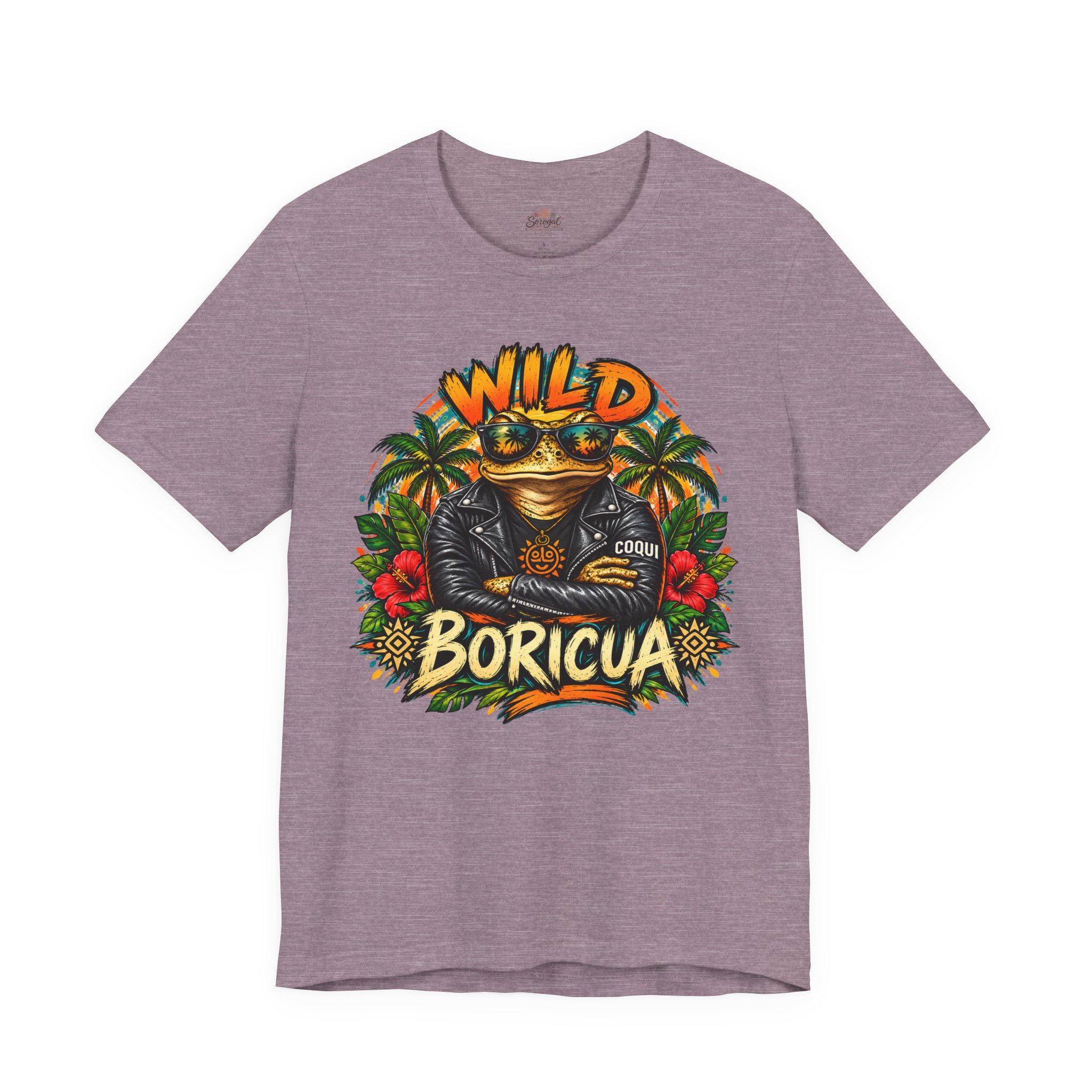 Boricua Wild Frog Tee | Puerto Rican Pride T-Shirt - Image 9