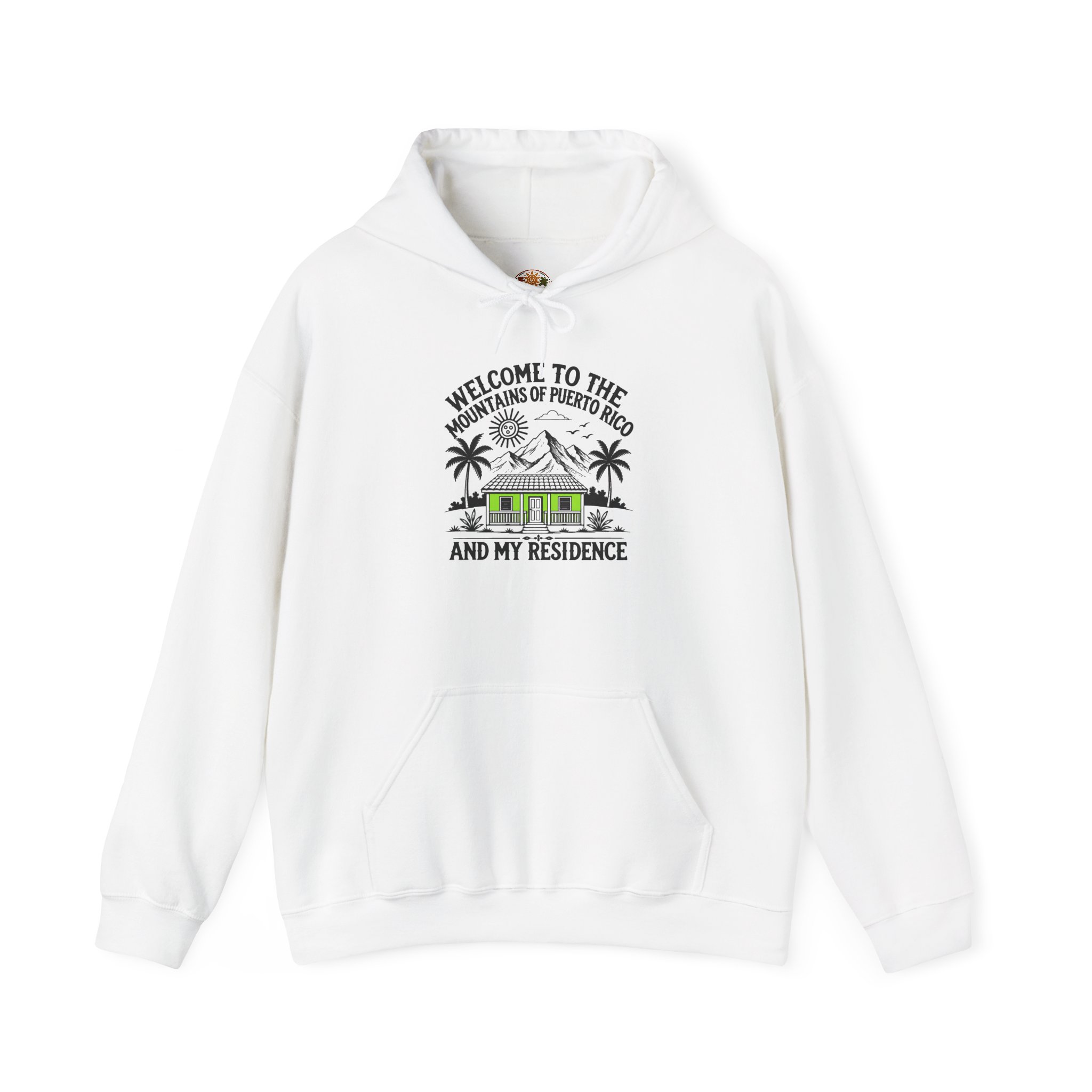 Puerto Rico Mountains Hoodie — Welcome Home Heritage Design - Image 4