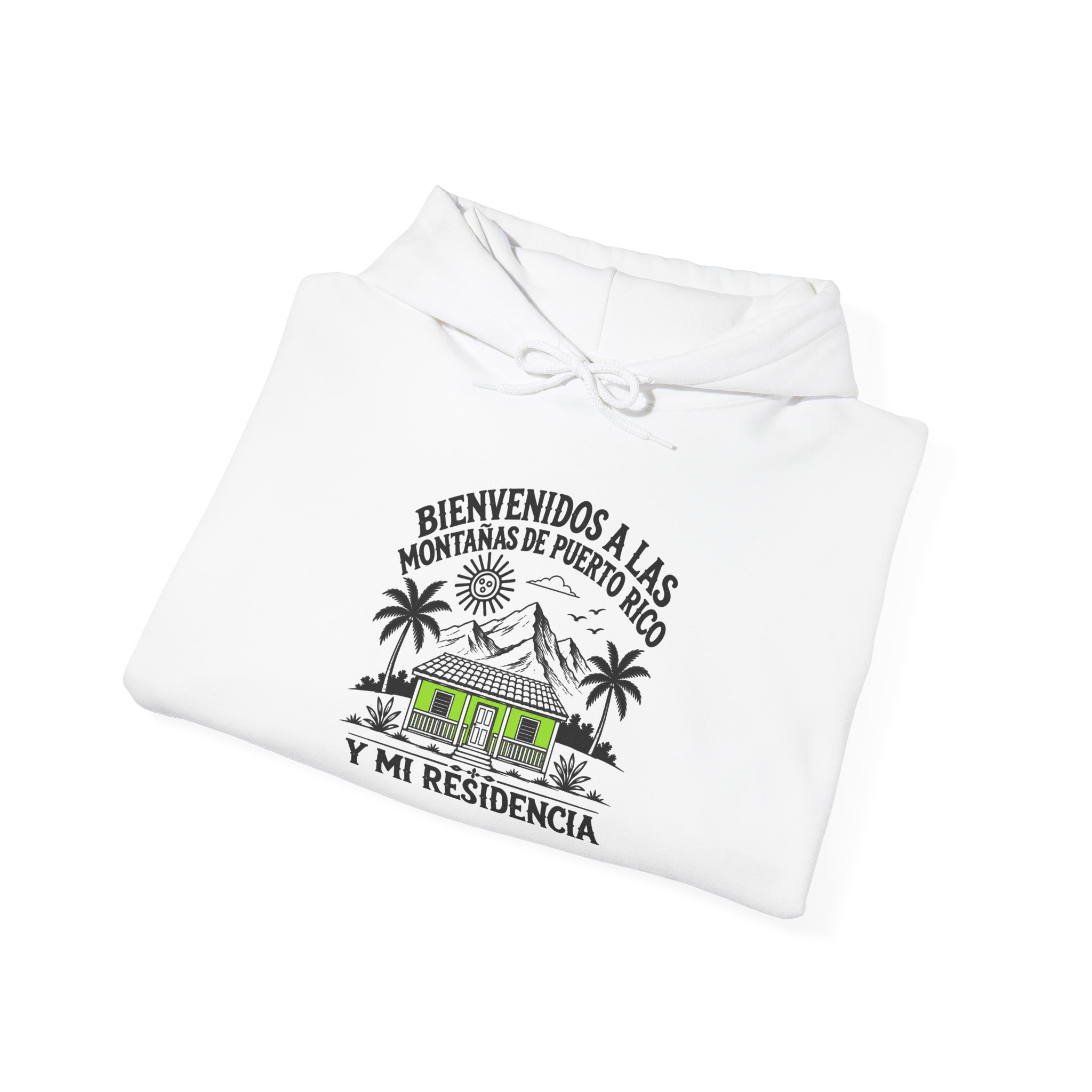 Hoodie — “Bienvenidos a las Montañas de Puerto Rico” Diseño Taíno - Image 6