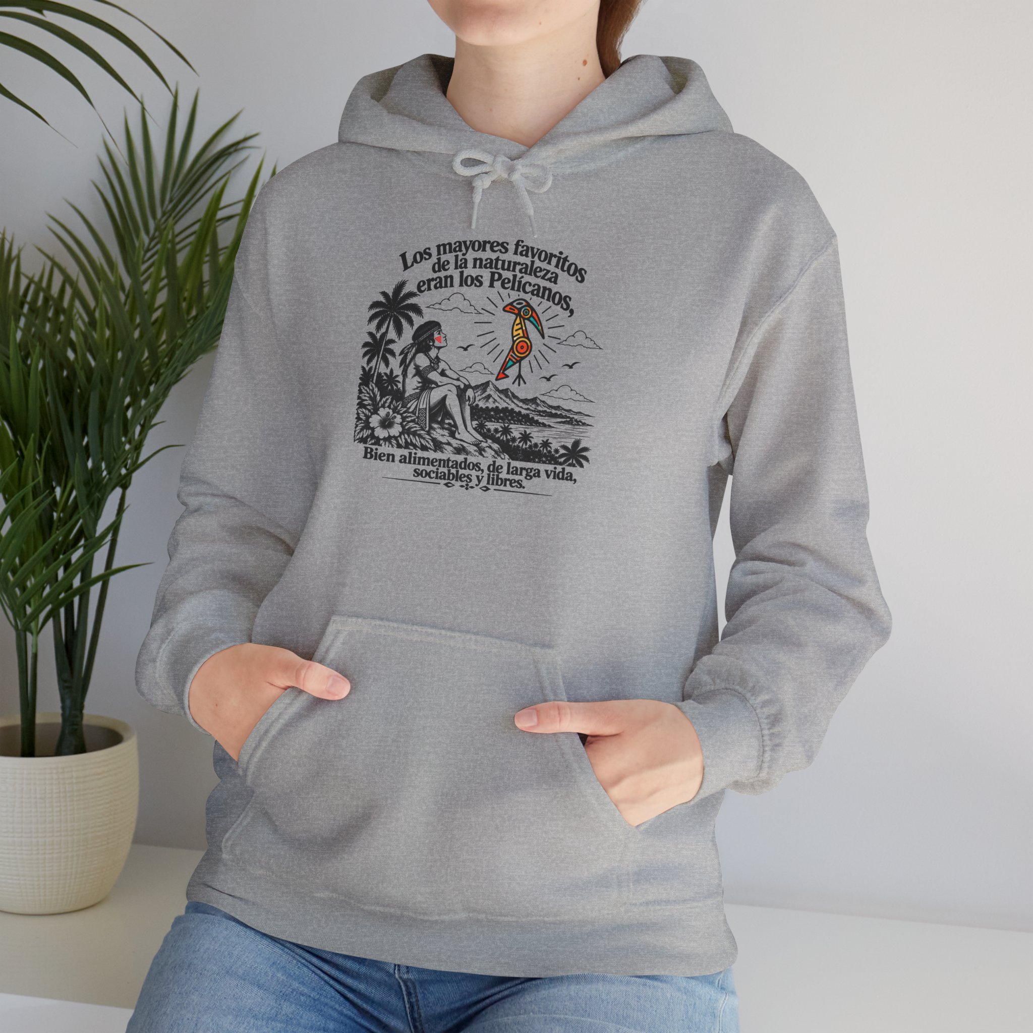 Hoodie — Pelícano Taíno “Los Mayores Favoritos de la Naturaleza” - Image 15