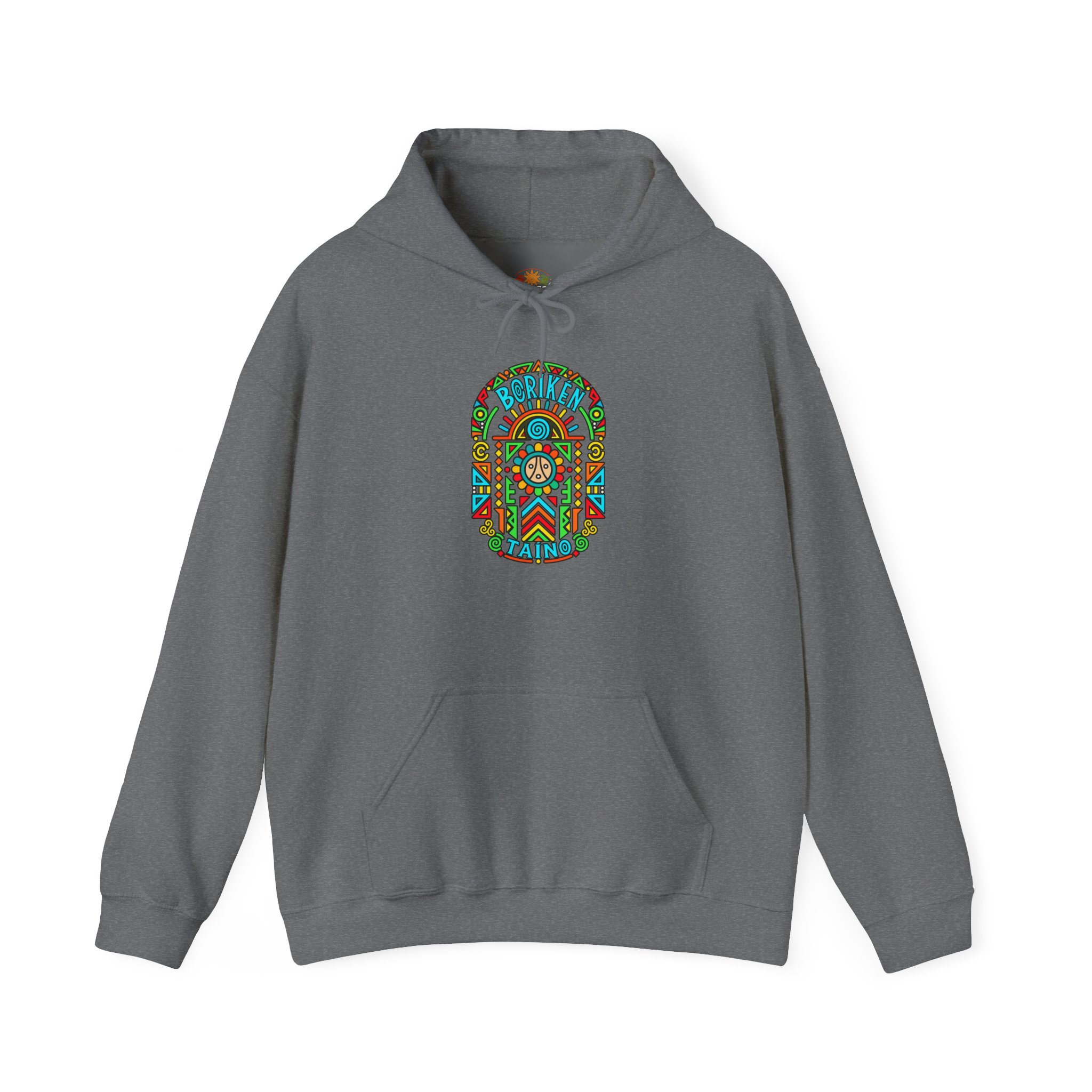 Borikén Taíno Hoodie – Colorful Puerto Rican Heritage Design - Image 25