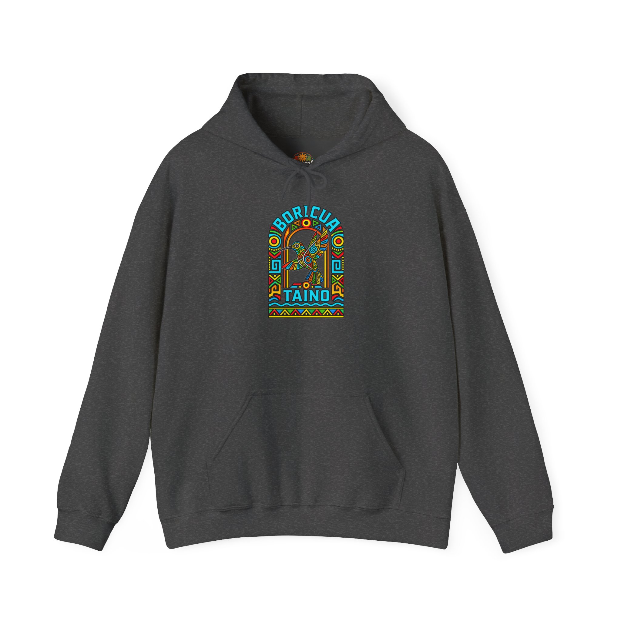 Boricua Taíno Hummingbird Hoodie – Puerto Rican Heritage - Image 32