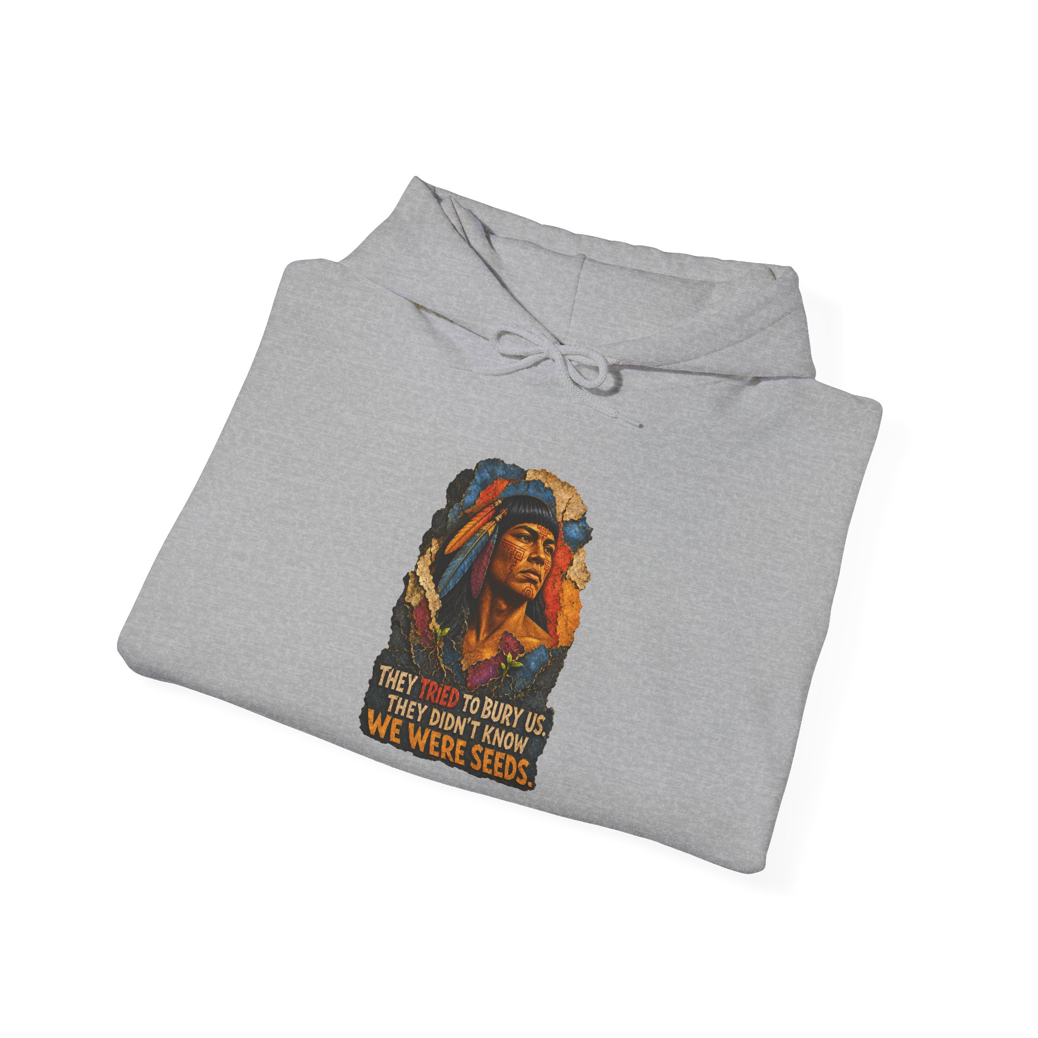 We Were Seeds Taíno Hoodie – Borikén Heritage Design - Image 21