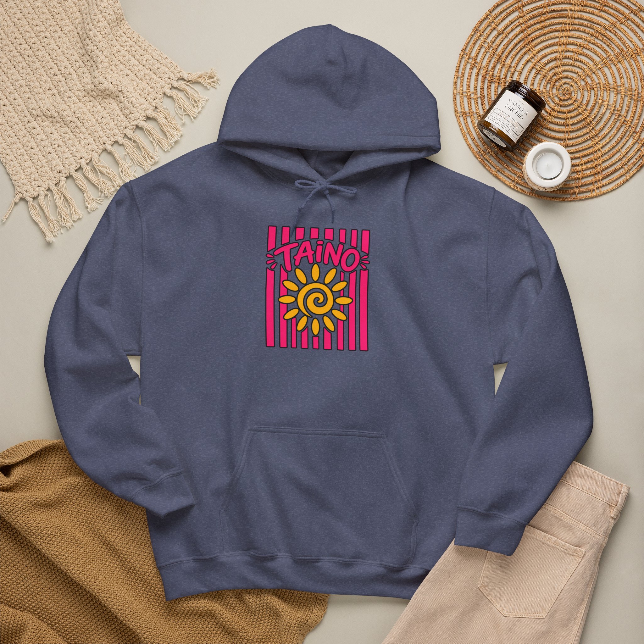 Taíno Sun Hoodie – Puerto Rican Heritage Graphic Sweatshirt - Image 31