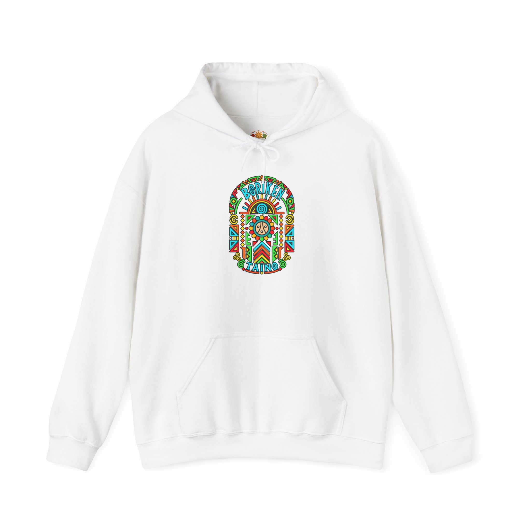 Borikén Taíno Hoodie – Colorful Puerto Rican Heritage Design - Image 4