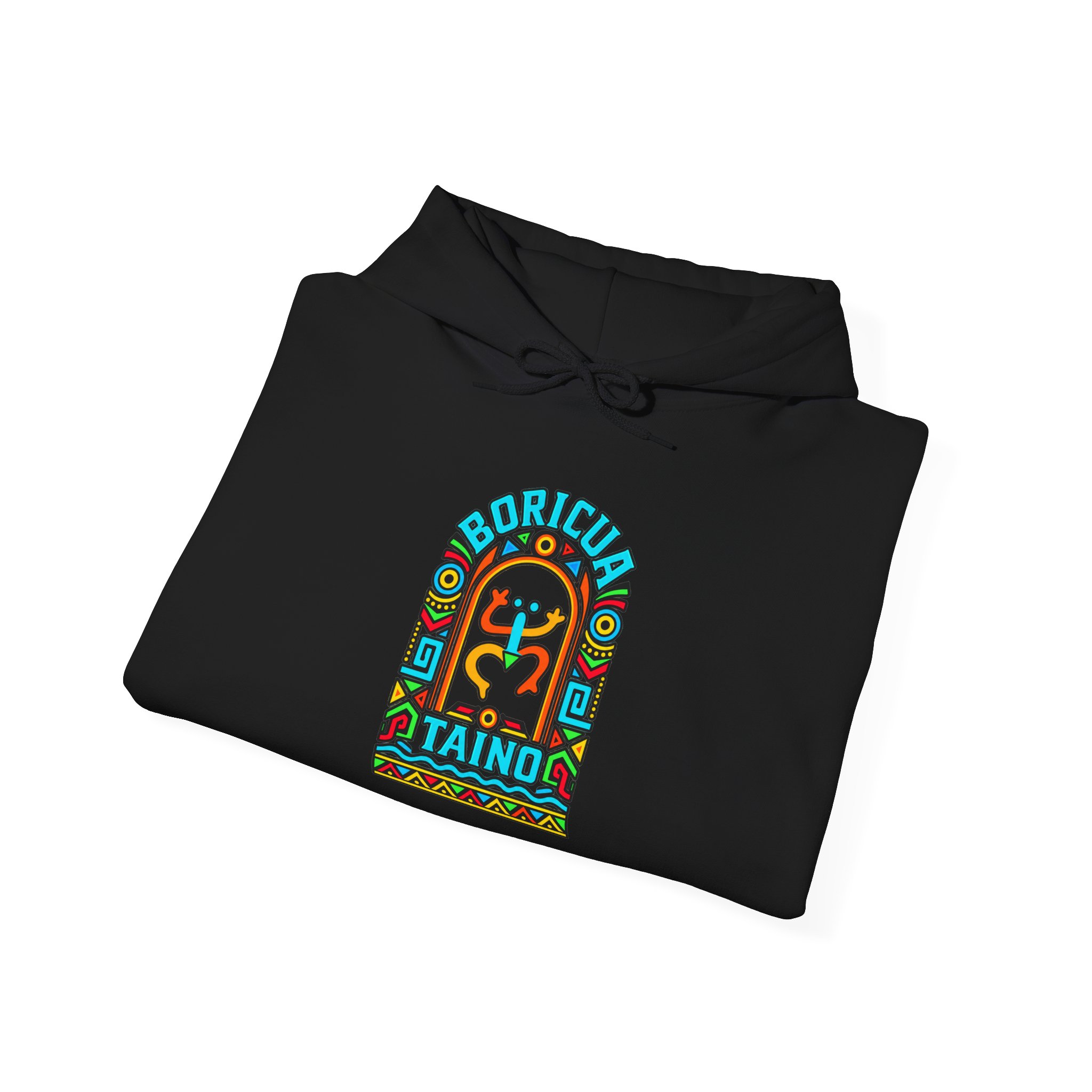 Boricua Taíno Hoodie – Colorful Puerto Rican Heritage Design - Image 14