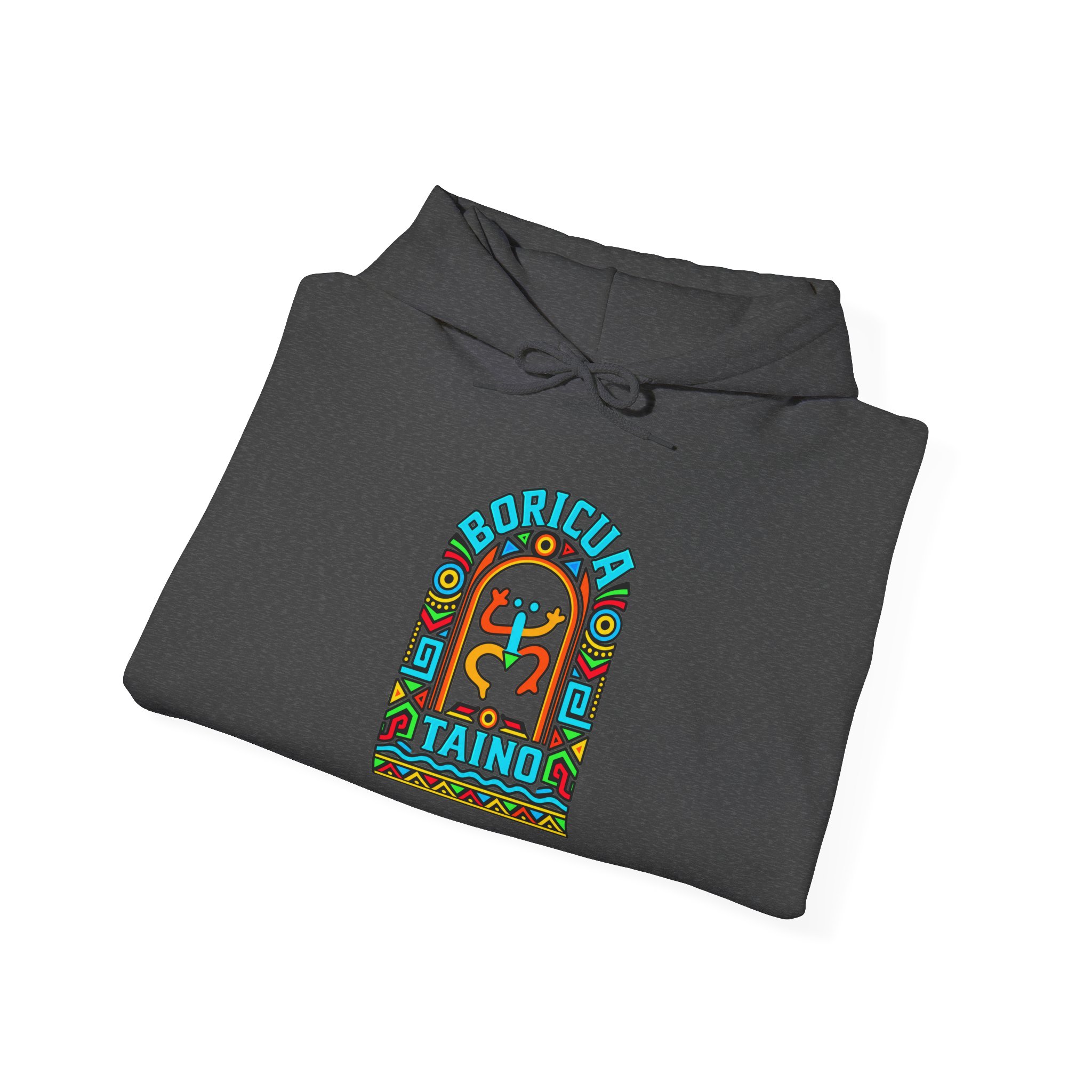 Boricua Taíno Hoodie – Colorful Puerto Rican Heritage Design - Image 35