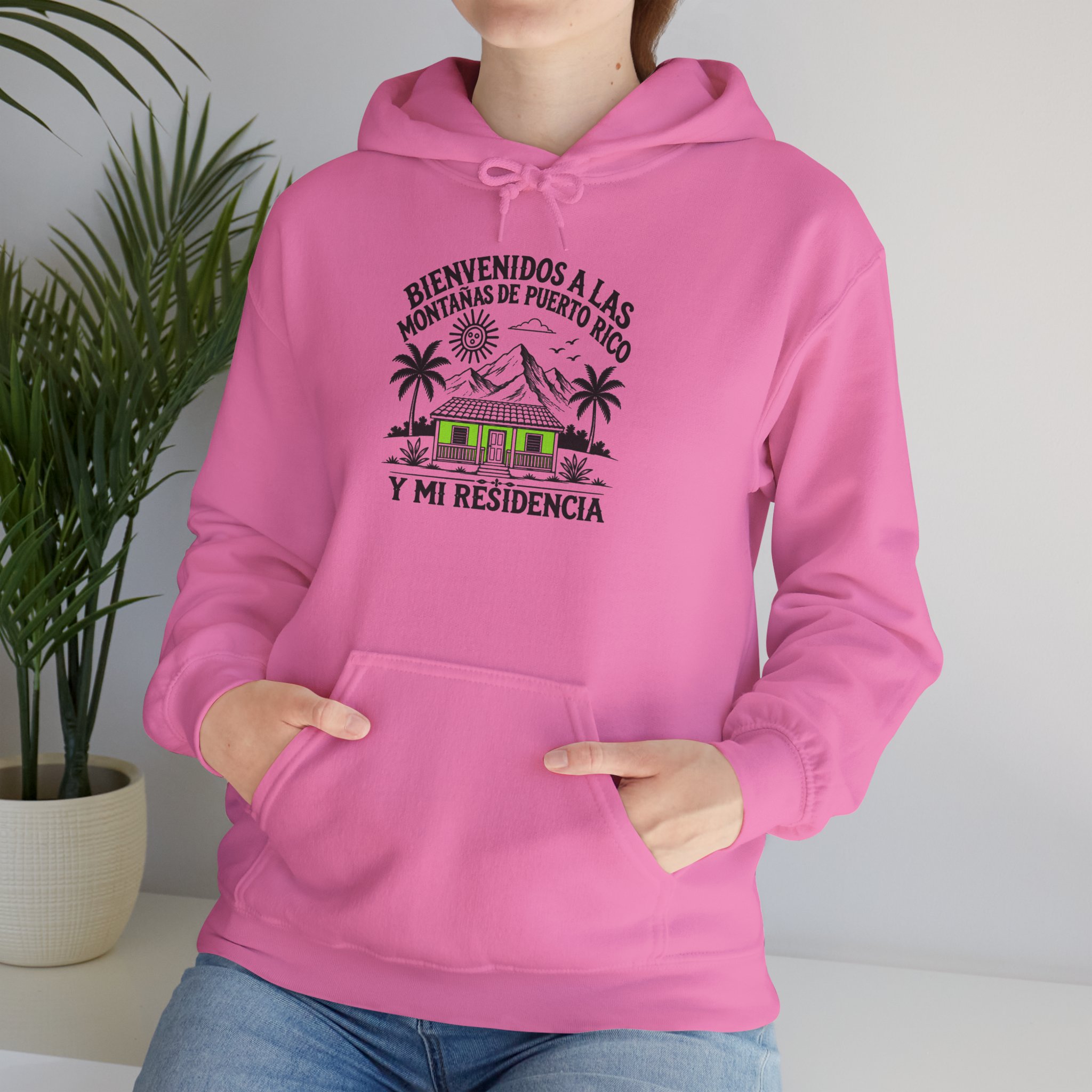 Hoodie — “Bienvenidos a las Montañas de Puerto Rico” Diseño Taíno - Image 19