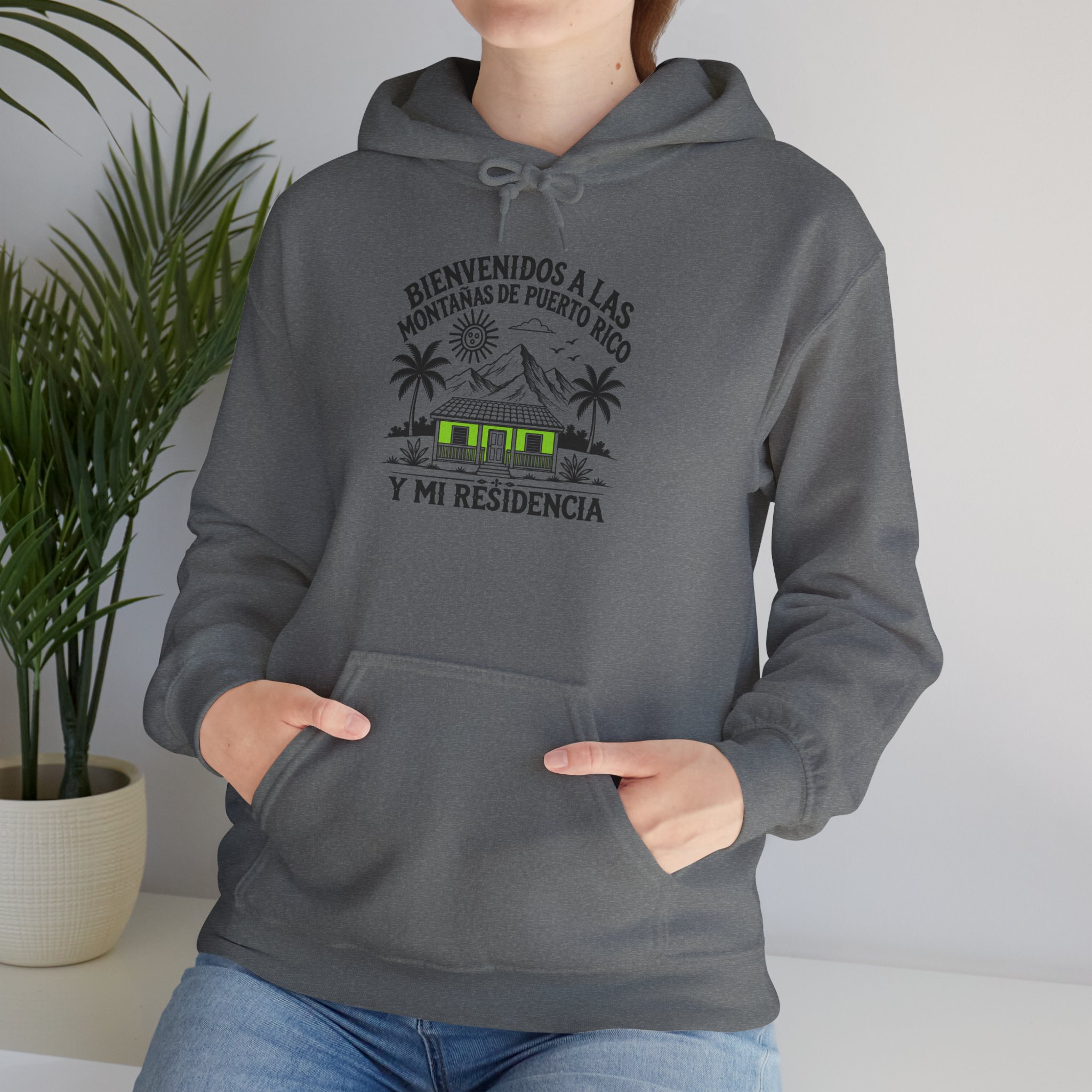 Hoodie — “Bienvenidos a las Montañas de Puerto Rico” Diseño Taíno - Image 13