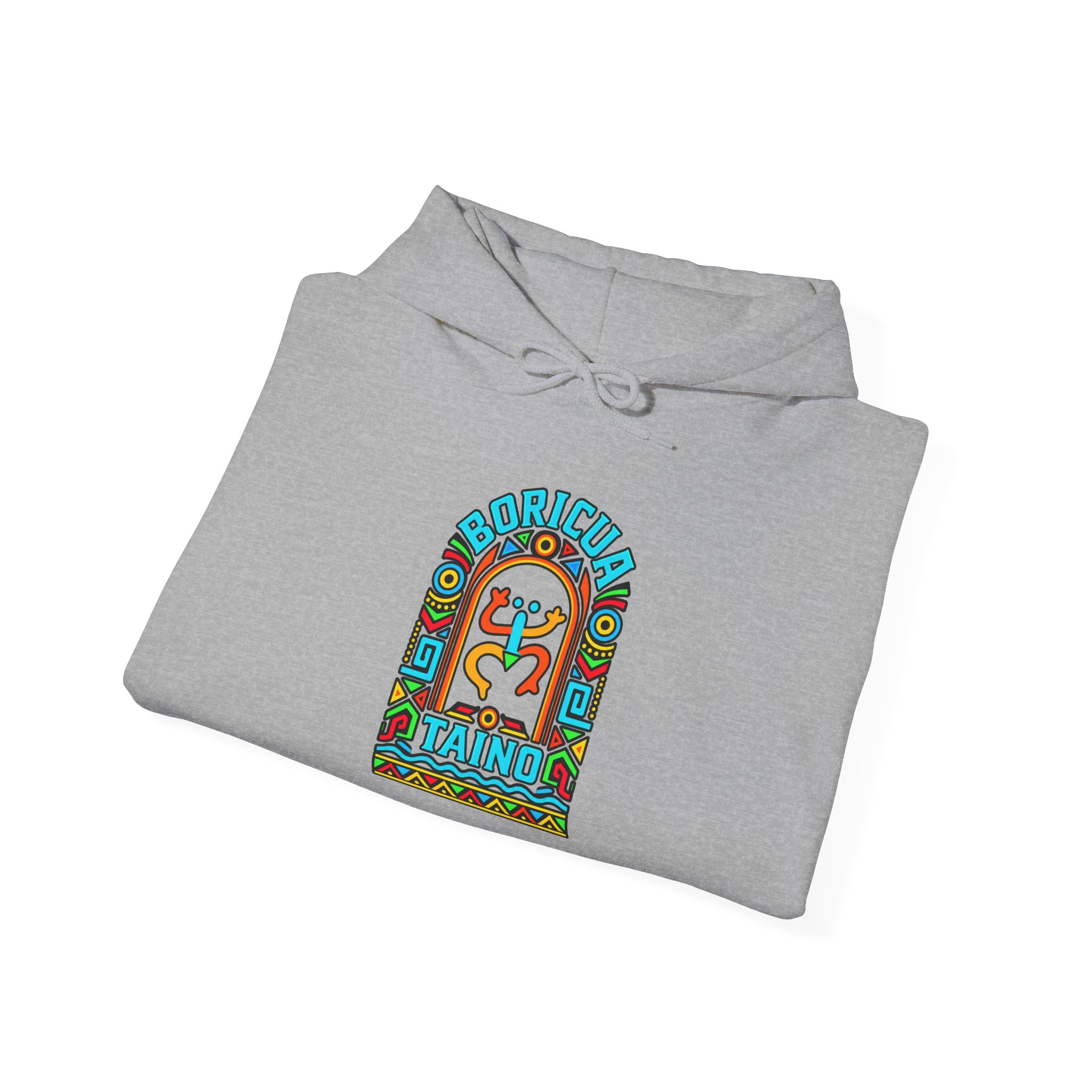 Boricua Taíno Hoodie – Colorful Puerto Rican Heritage Design - Image 21
