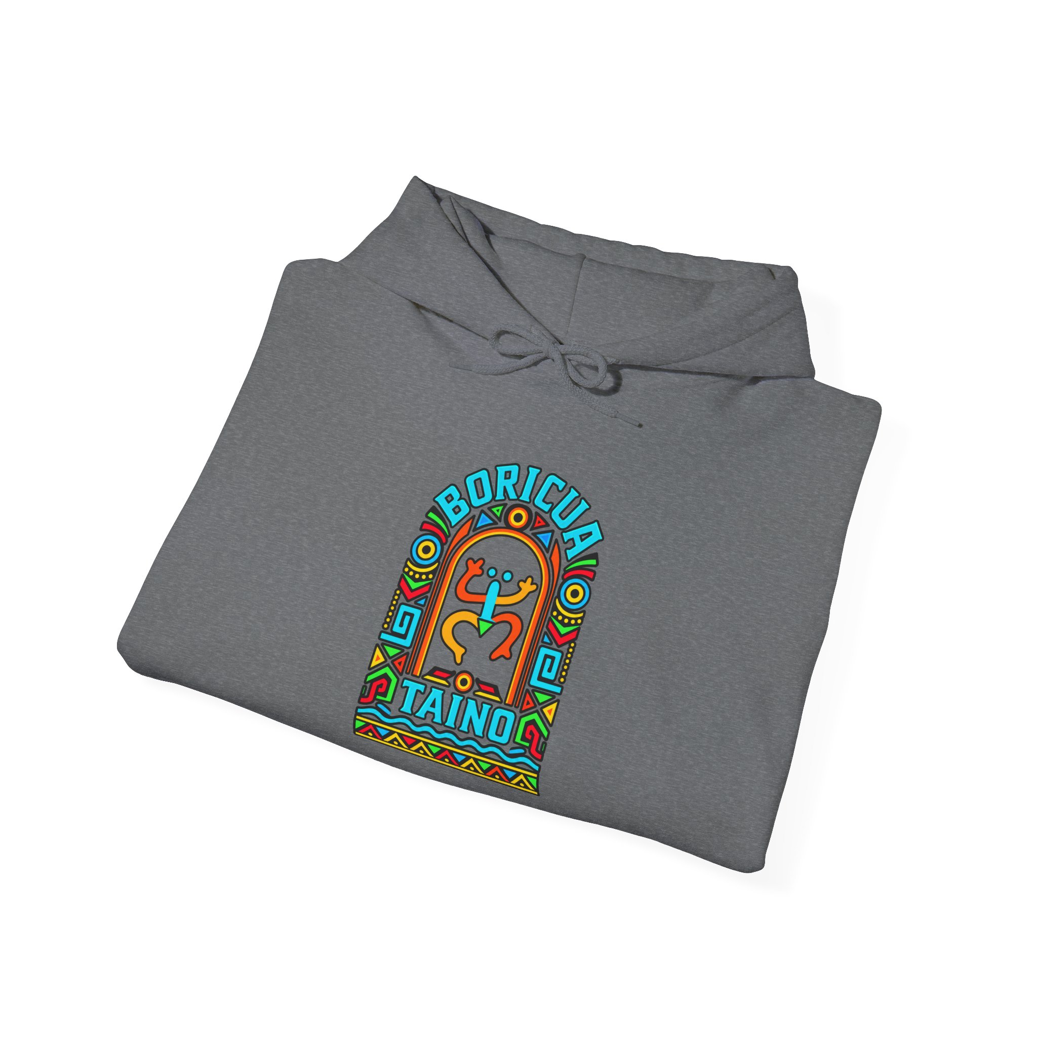 Boricua Taíno Hoodie – Colorful Puerto Rican Heritage Design - Image 28