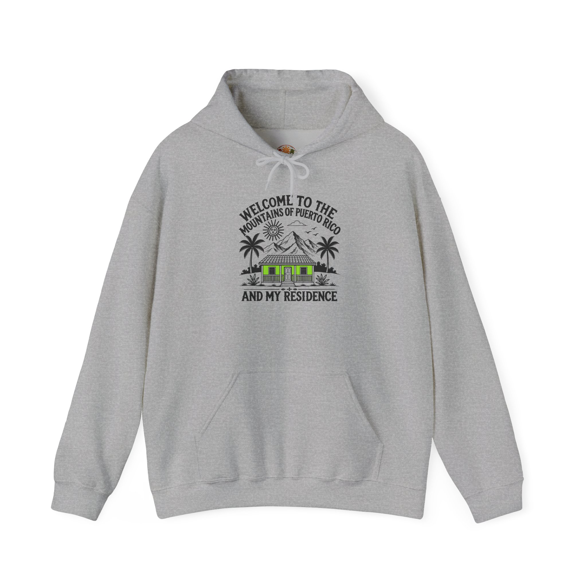 Puerto Rico Mountains Hoodie — Welcome Home Heritage Design - Image 11