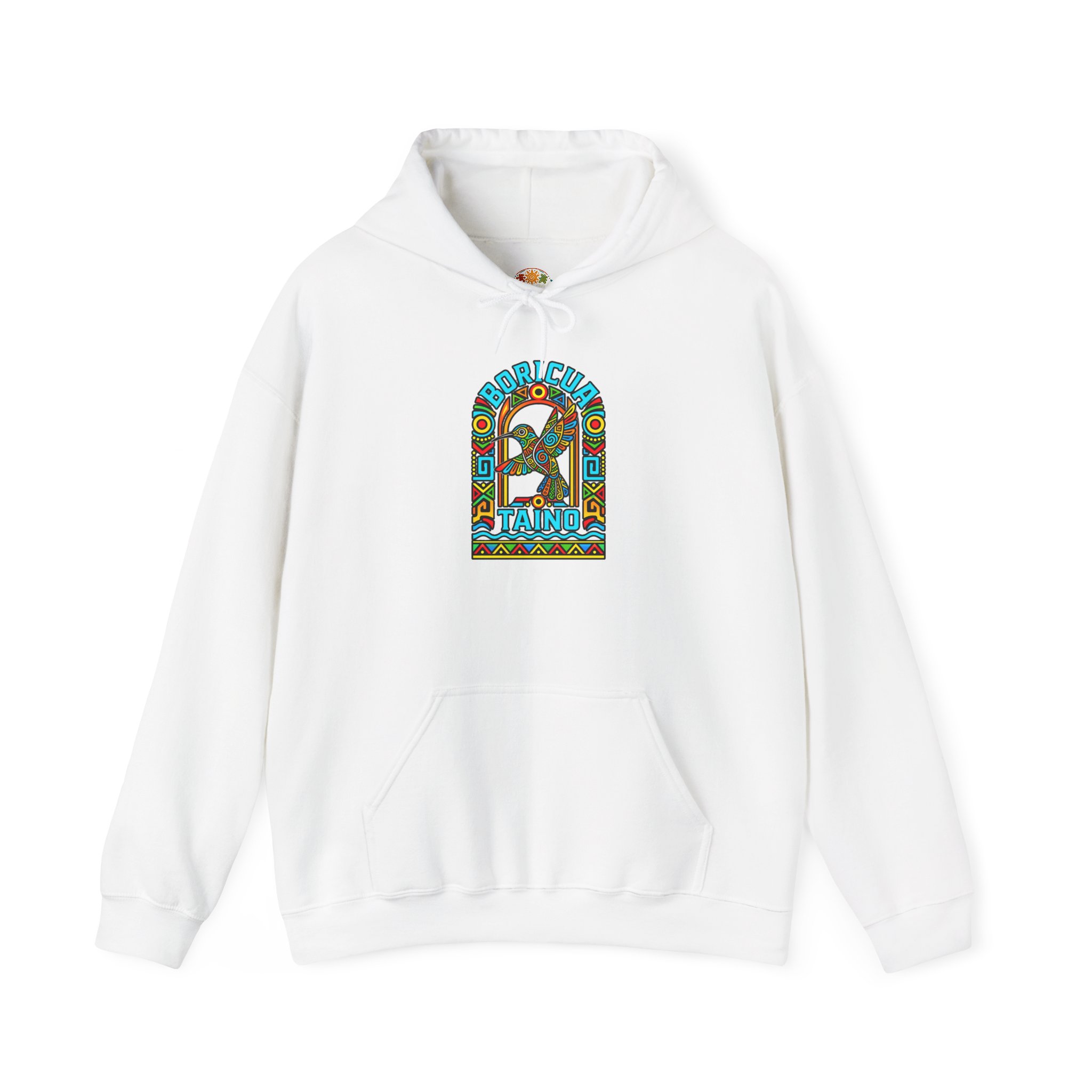 Boricua Taíno Hummingbird Hoodie – Puerto Rican Heritage - Image 4