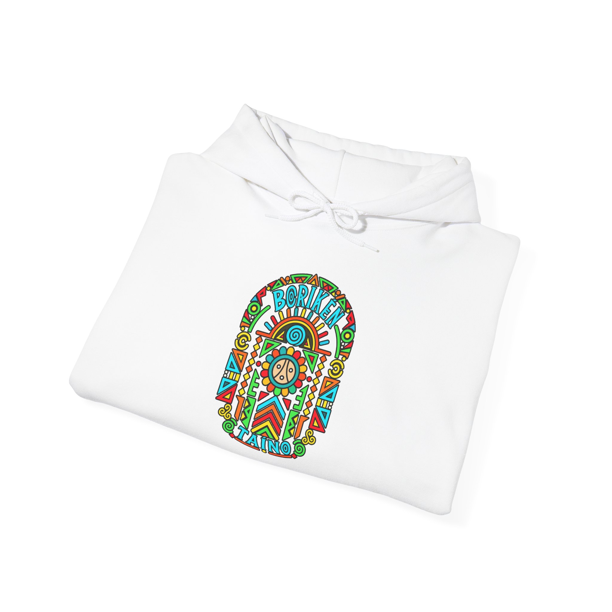 Borikén Taíno Hoodie – Colorful Puerto Rican Heritage Design - Image 7